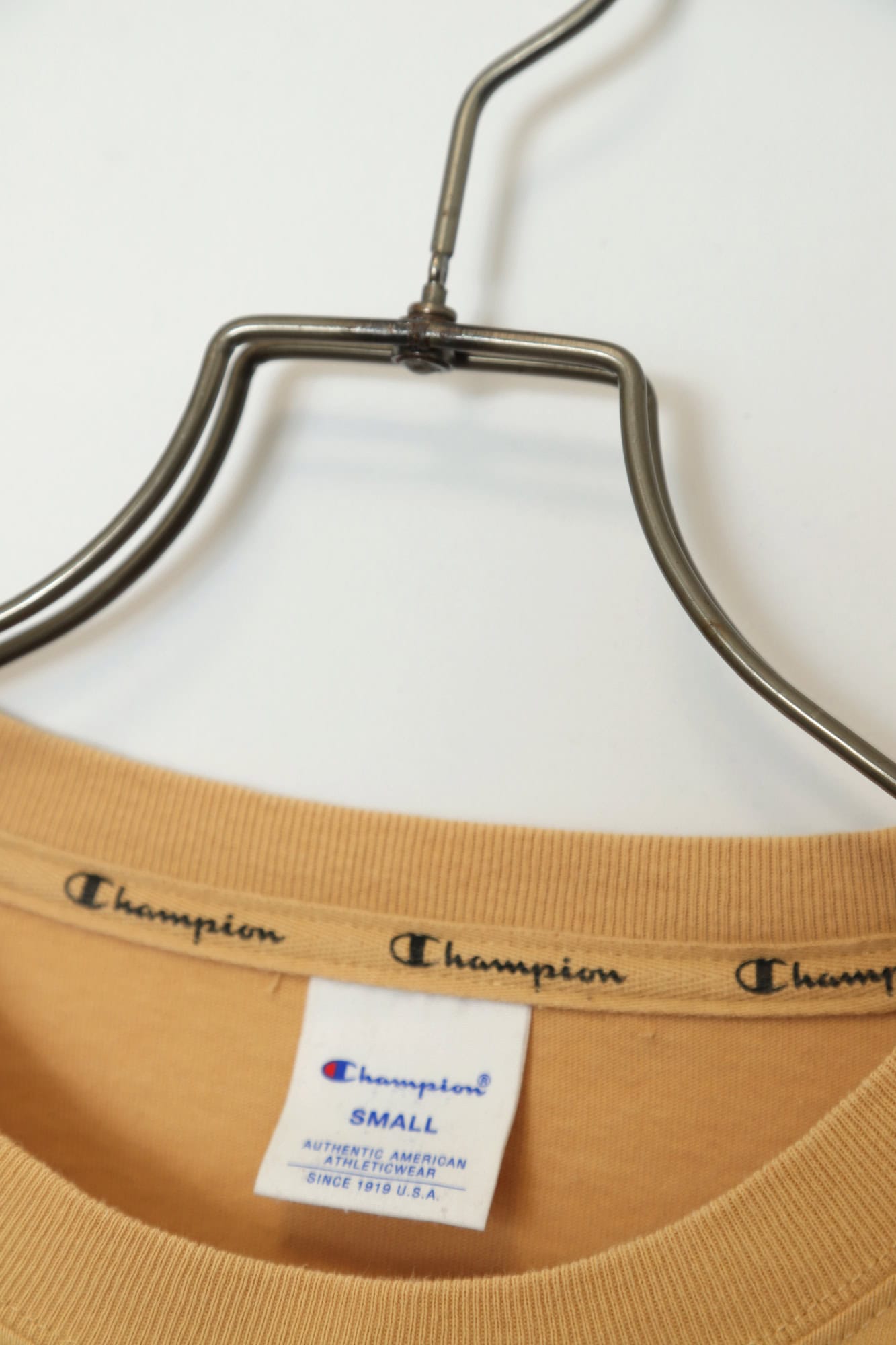 USED CHAMPION LOGO T-SHIRT/S - 画像 (6)