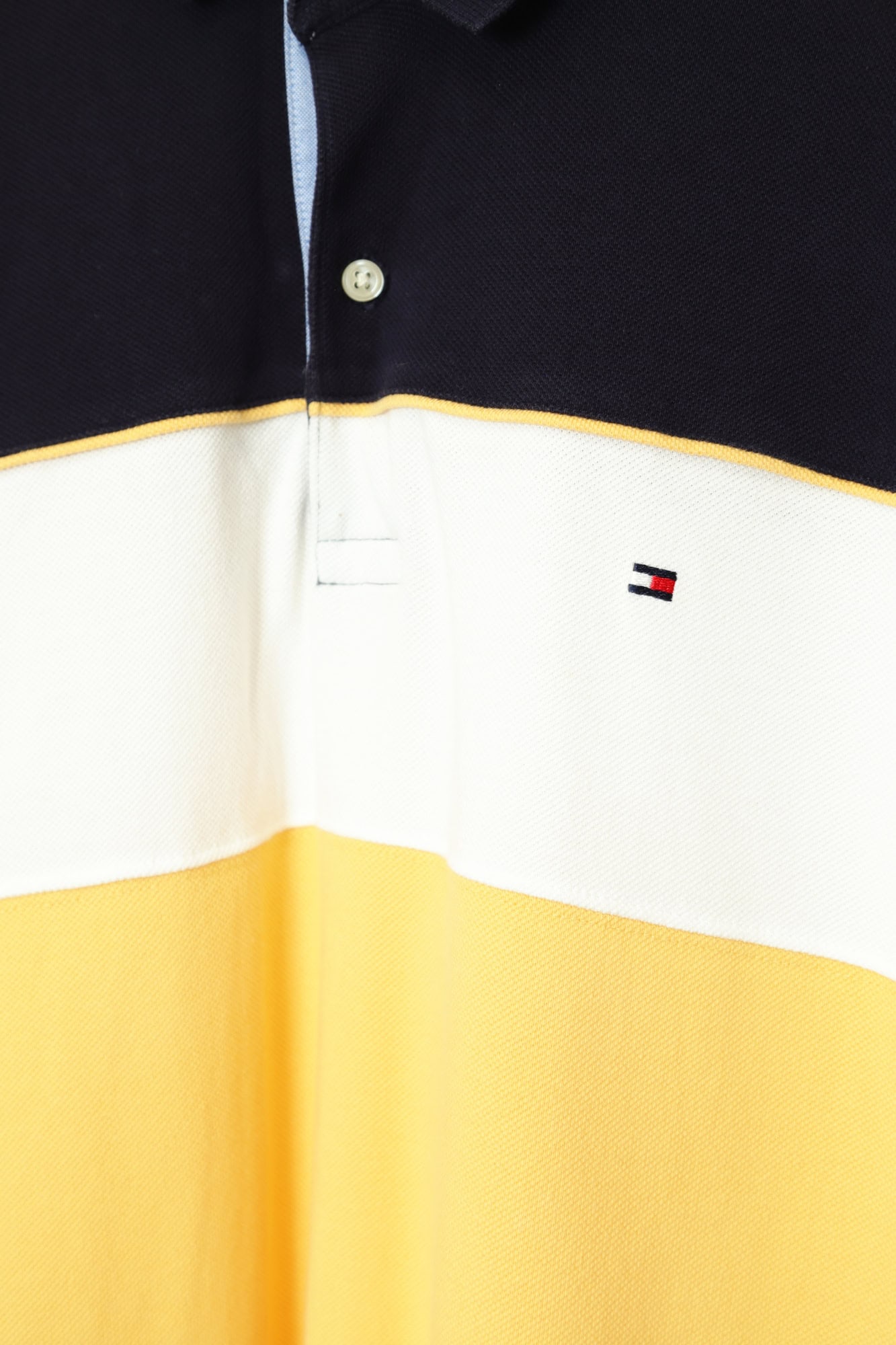 USED TOMMY HILFIGER BORDER SHIRT/XXL - 画像 (3)