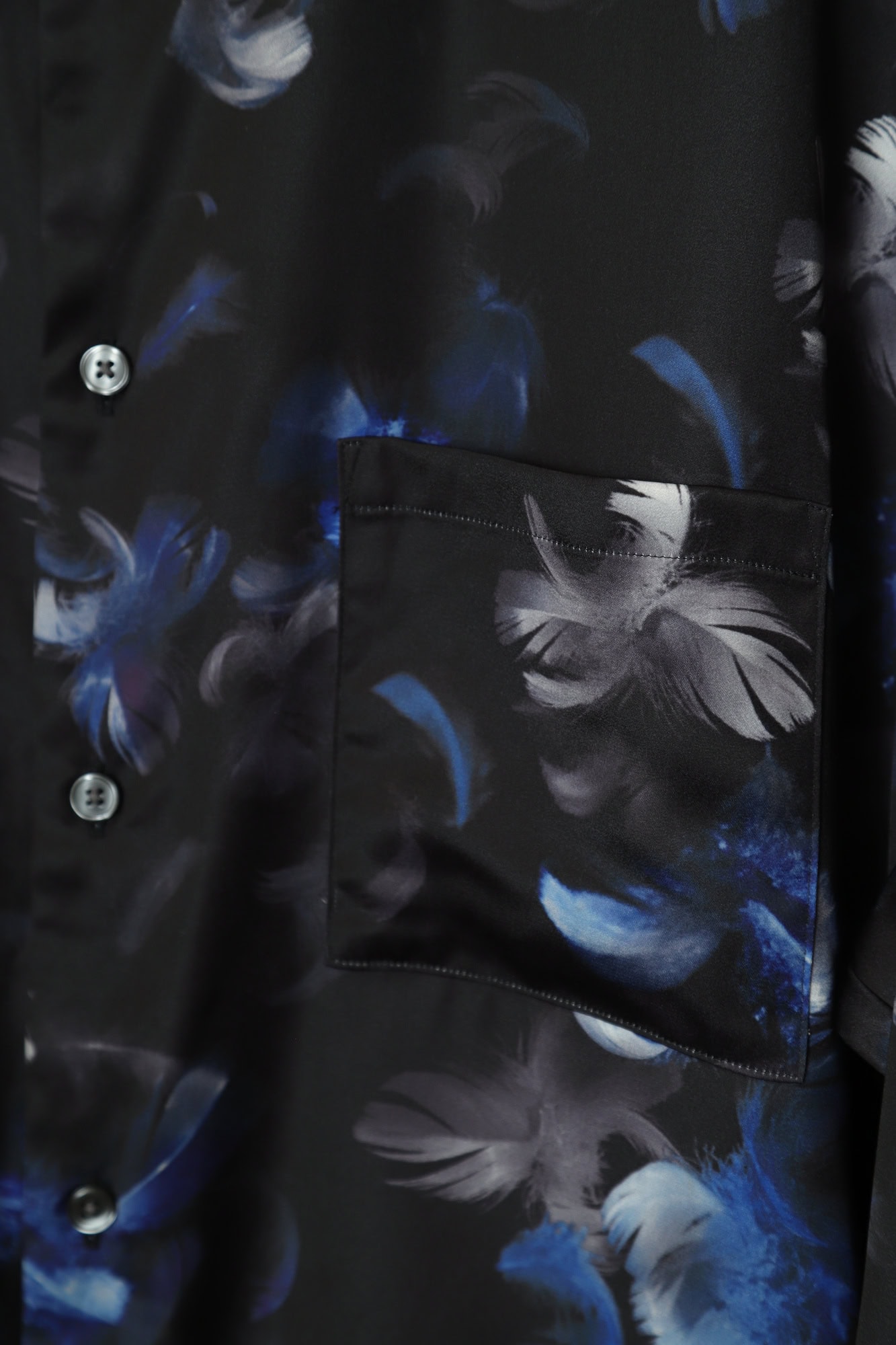 USED STUDIOUS PATTERN PRINTED SHIRT/XL - 画像 (3)