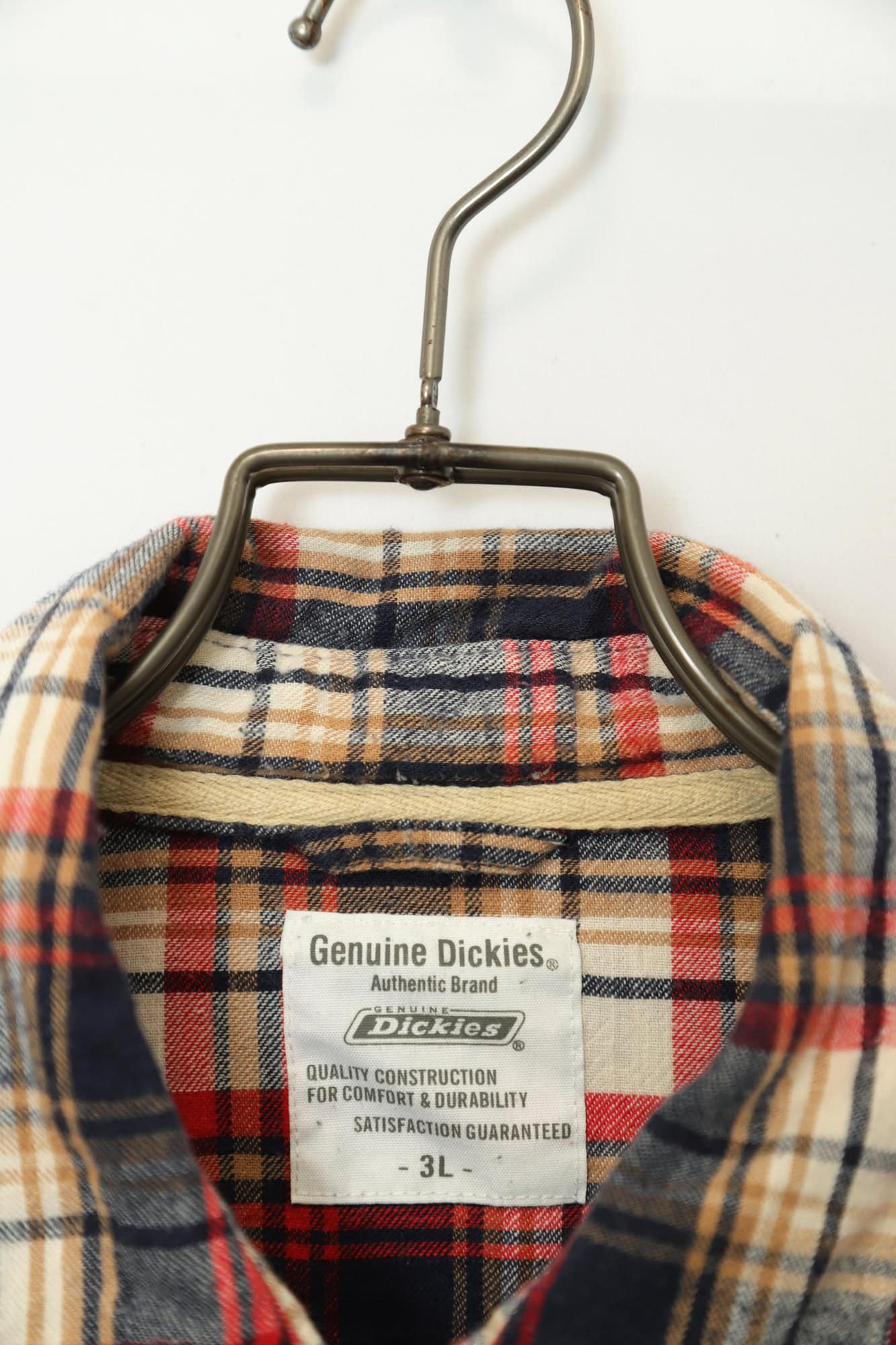 USED DICKIES CHECK SHIRT/3L - 画像 (3)