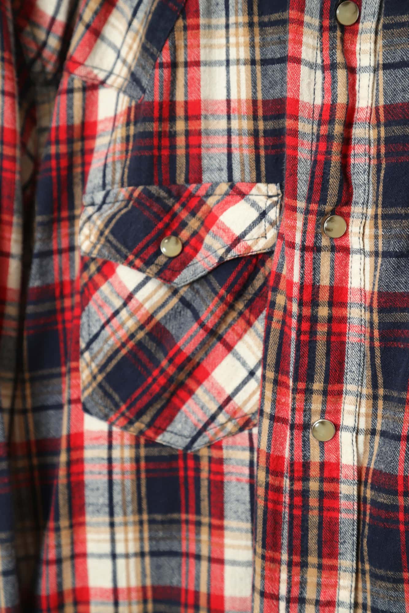 USED DICKIES CHECK SHIRT/3L - 画像 (4)