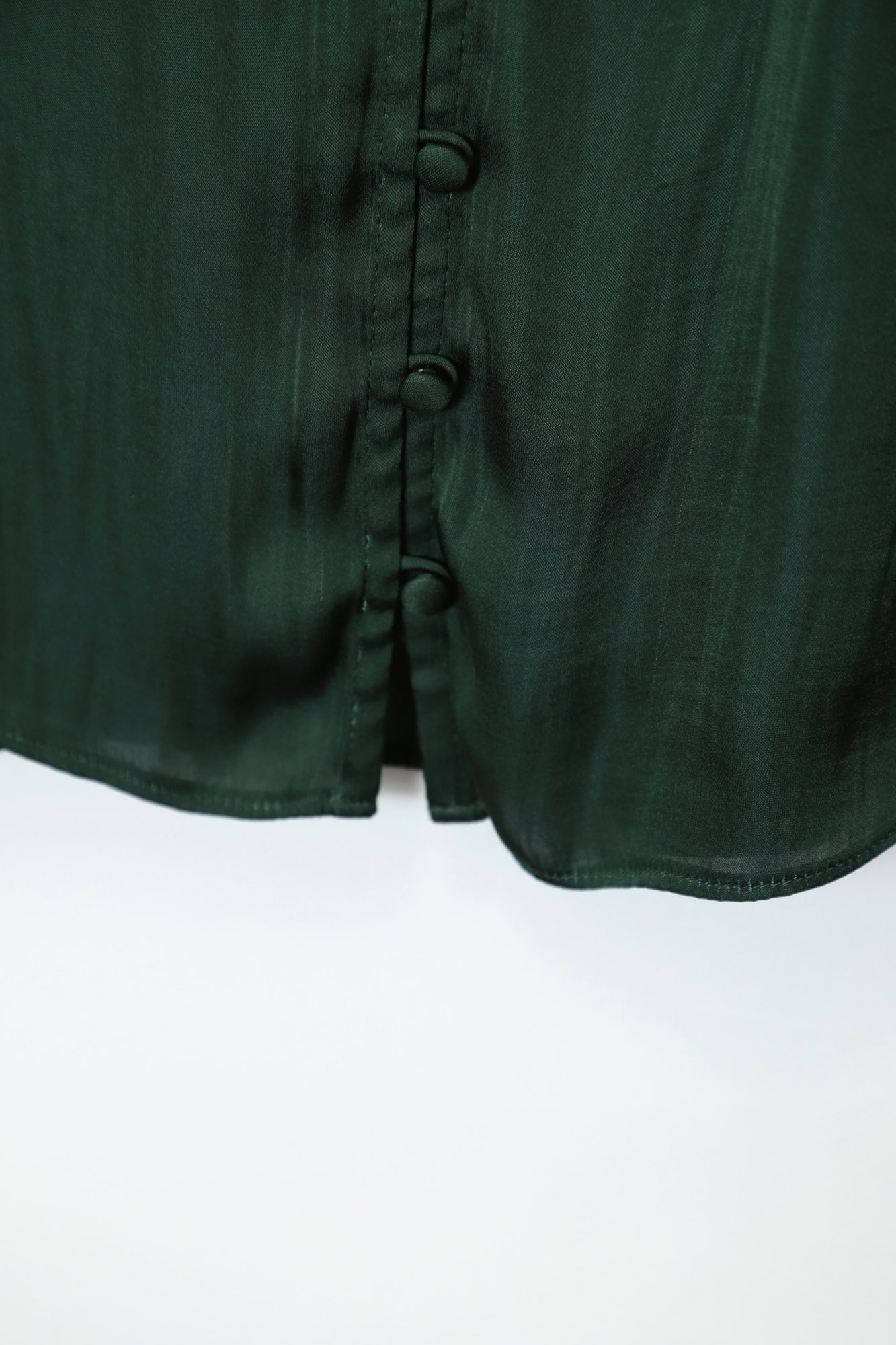 USED BANANA REPUBLIC PLEATED SHIRT/XS - 画像 (4)