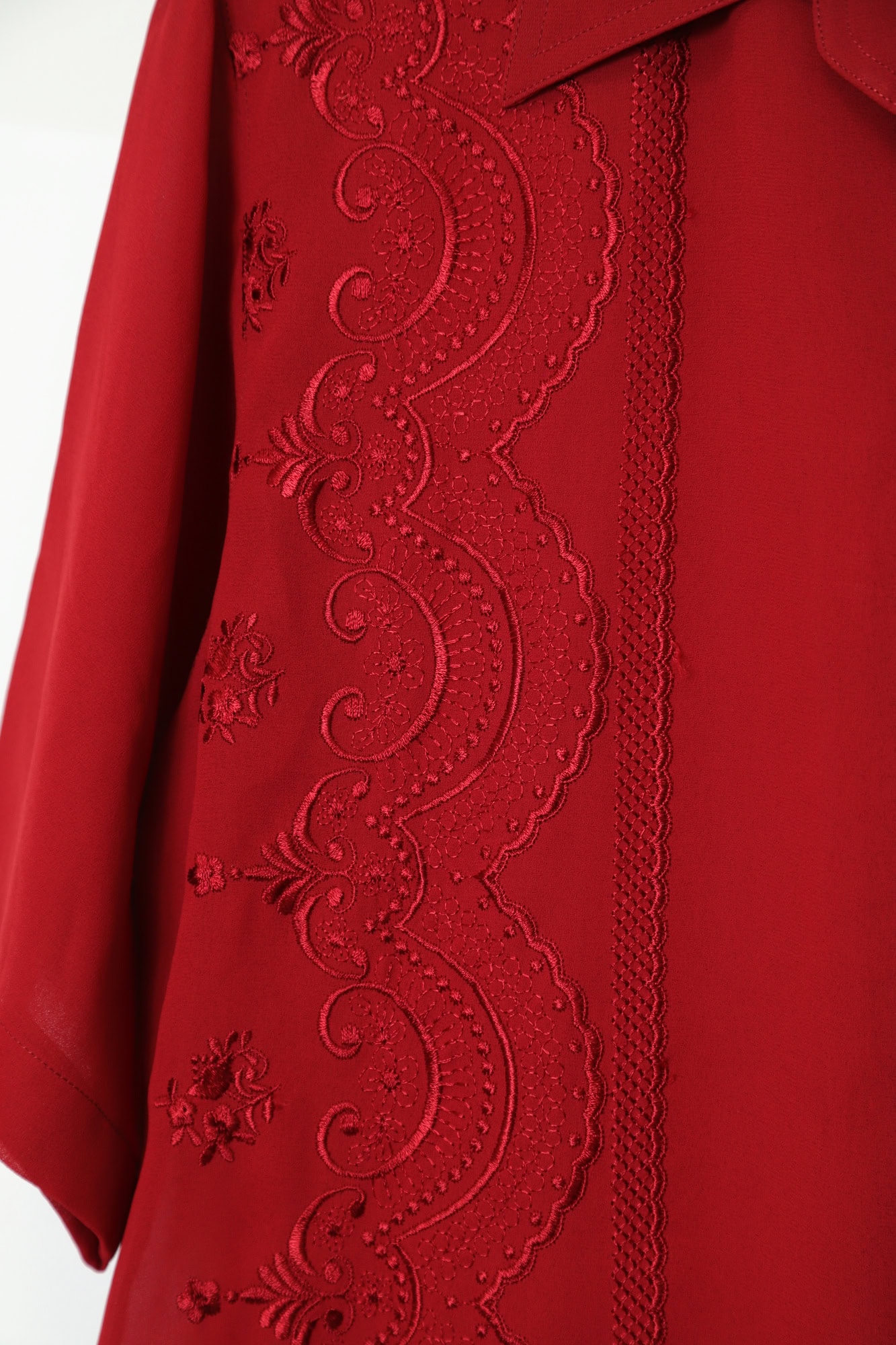 VINTAGE EMBROIDERY SHIRT/M - 画像 (3)