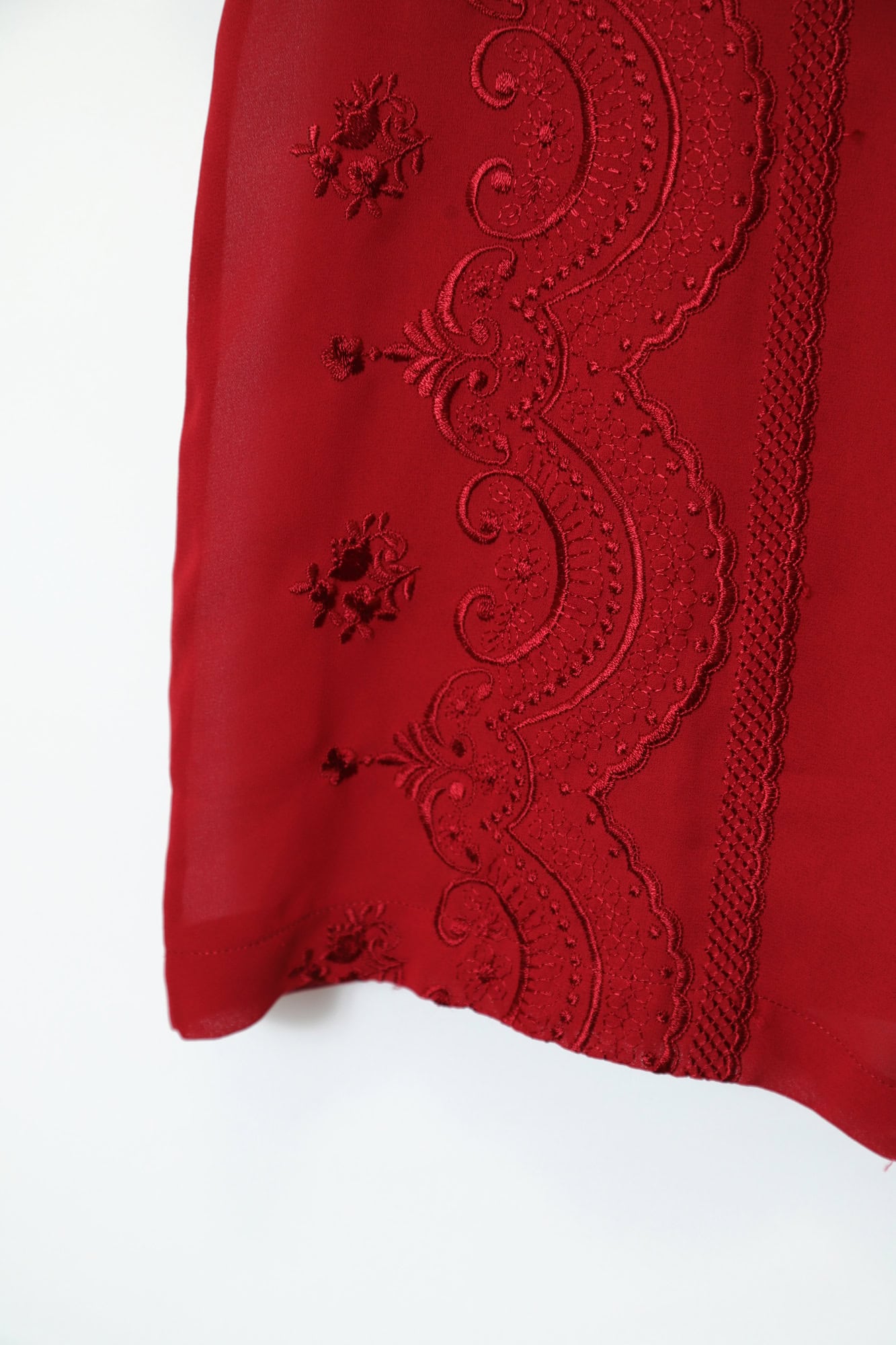 VINTAGE EMBROIDERY SHIRT/M - 画像 (5)