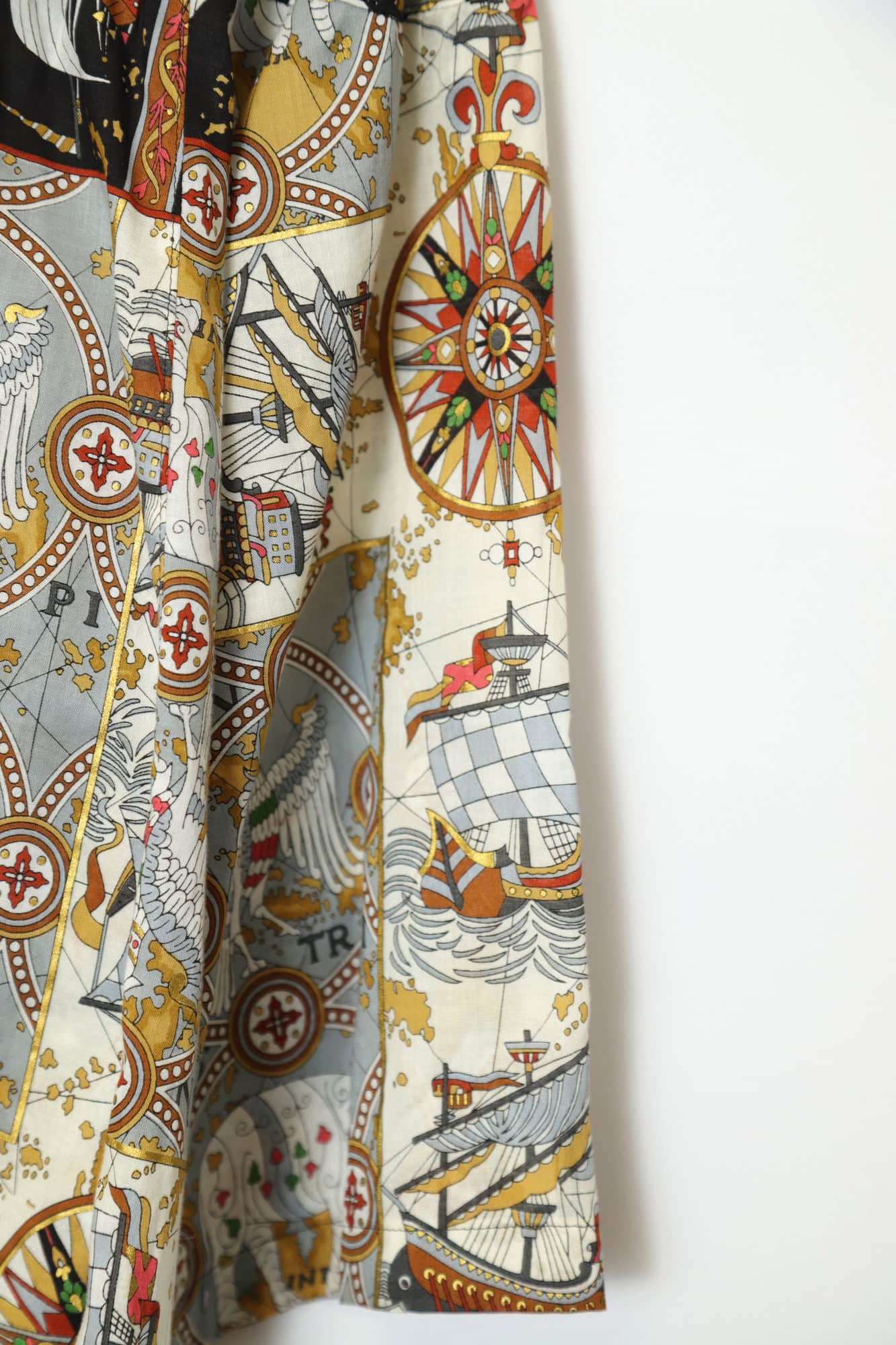VINTAGE PATTERN PRINTED SHIRT/XL - 画像 (6)