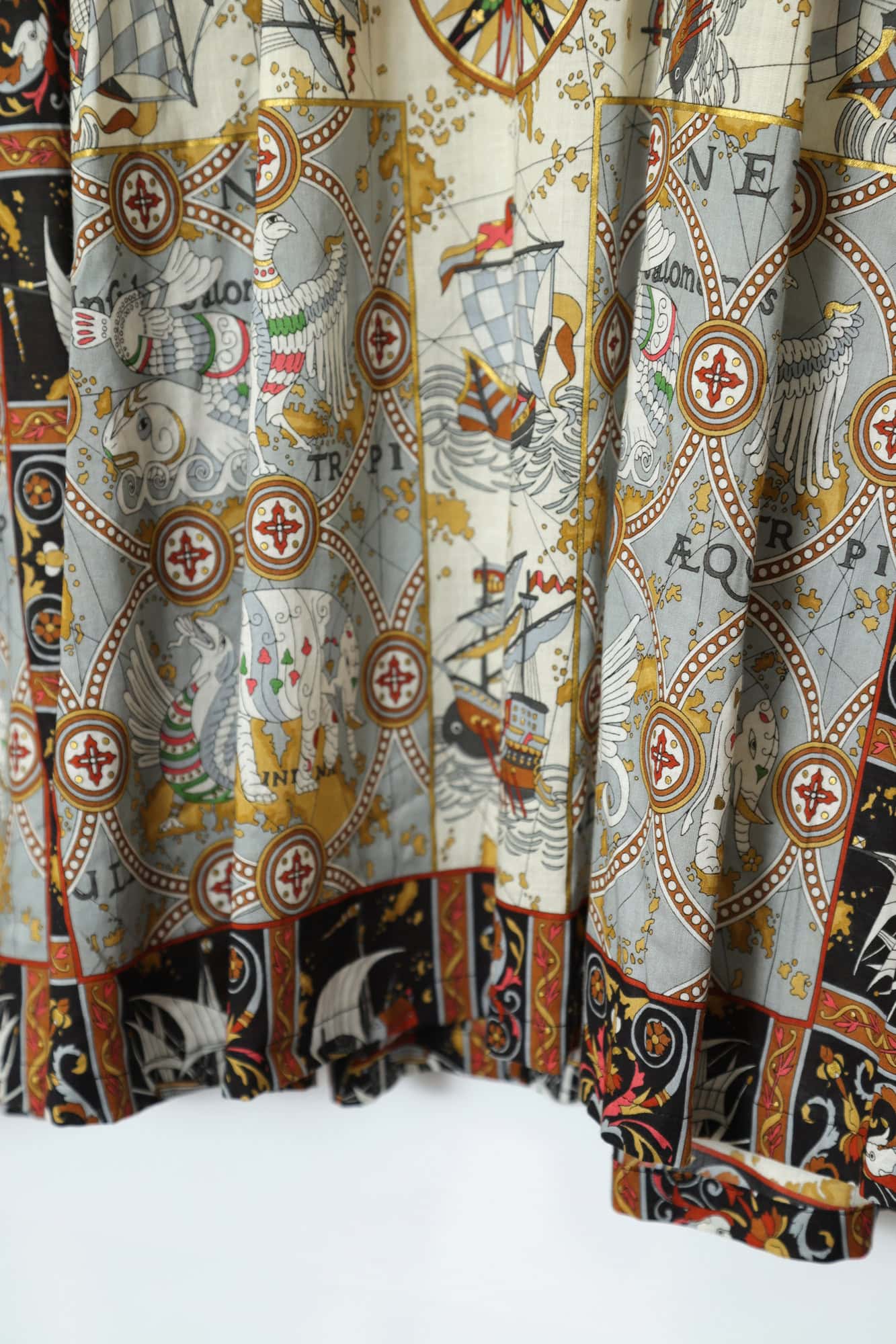 VINTAGE PATTERN PRINTED SHIRT/XL - 画像 (9)