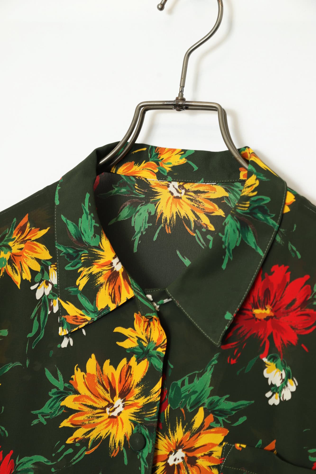 Alternative view of VINTAGE PATTERN PRINTED SHIRT/S