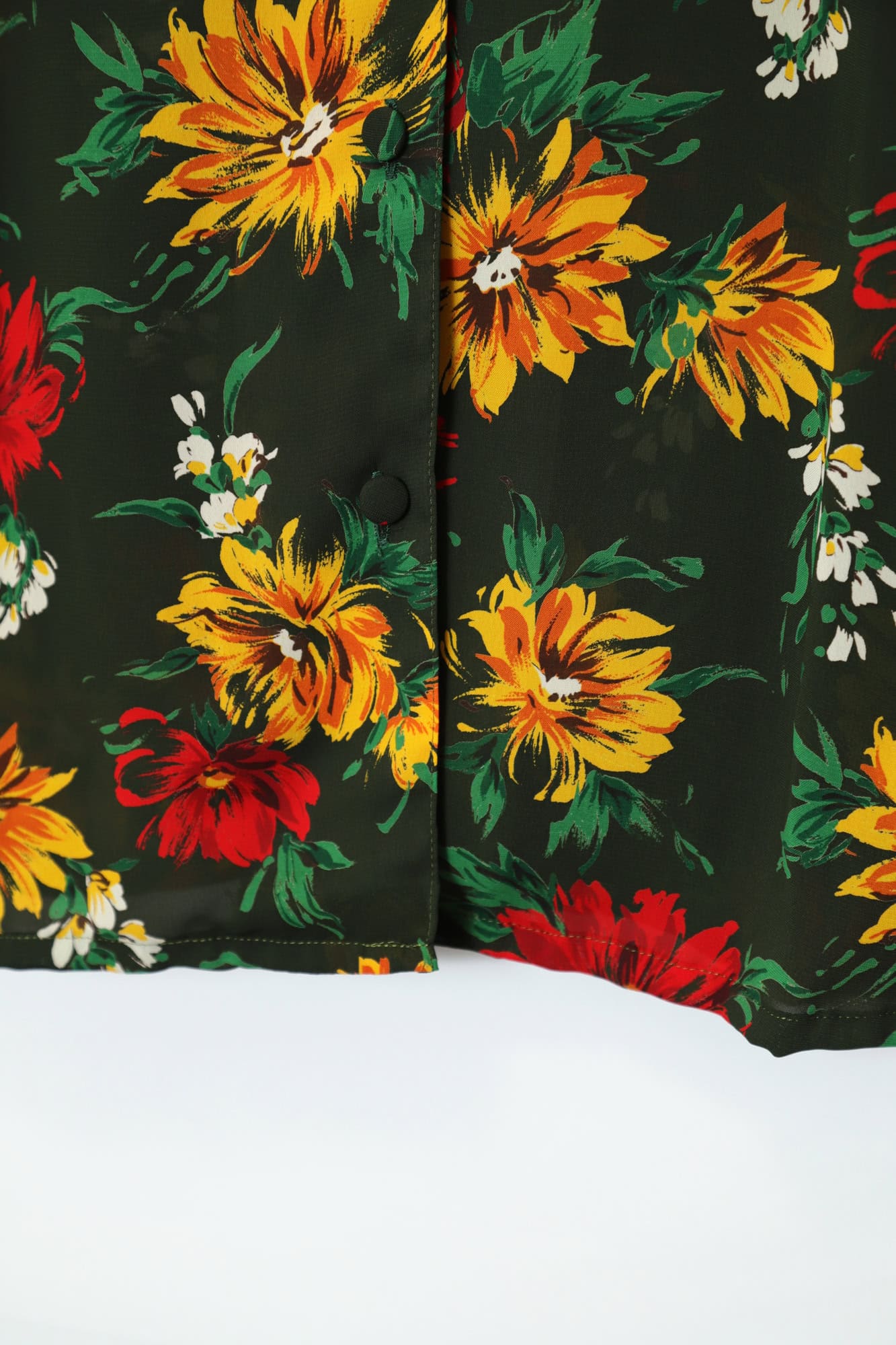 VINTAGE PATTERN PRINTED SHIRT/S - 画像 (4)