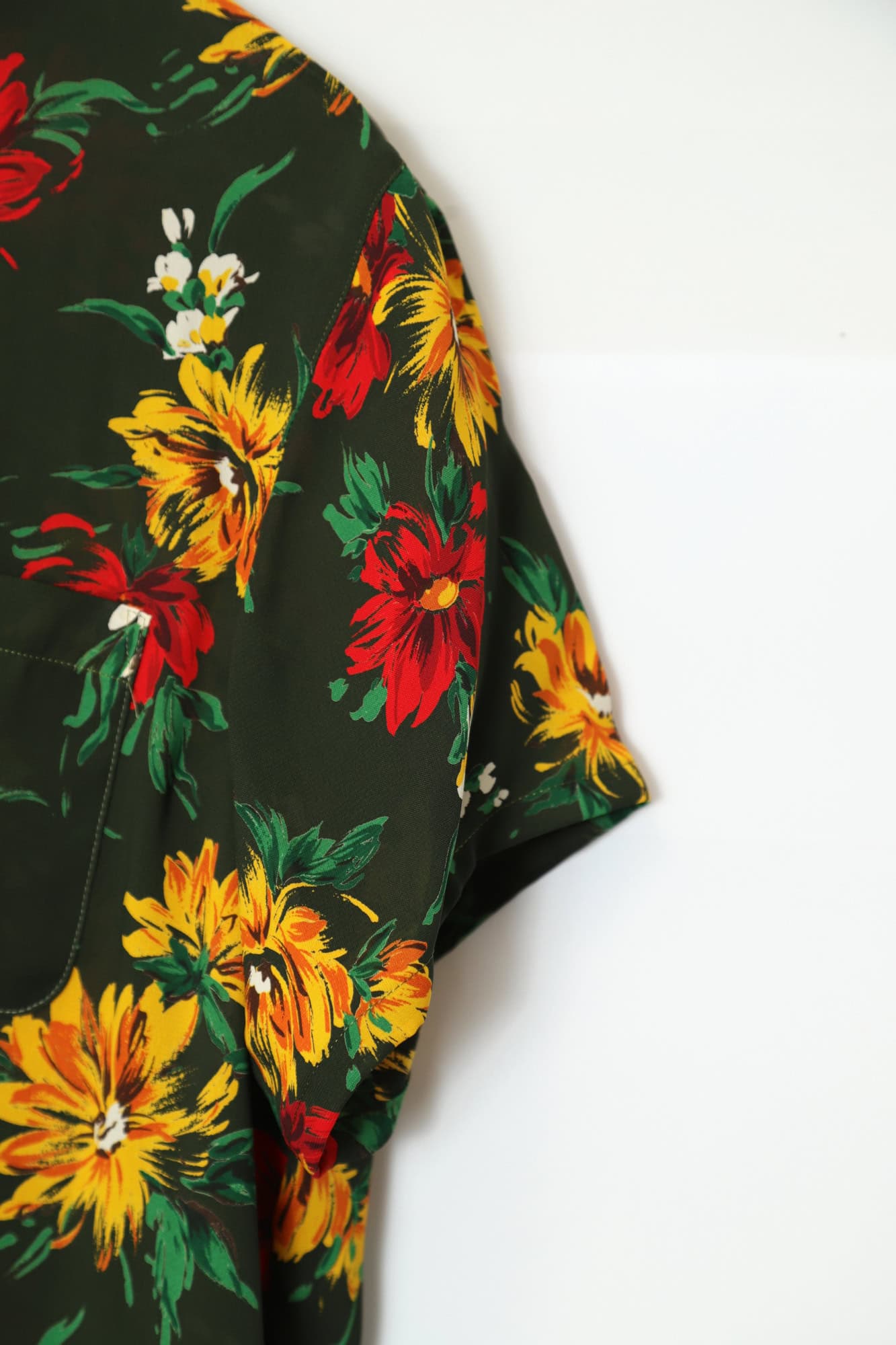 VINTAGE PATTERN PRINTED SHIRT/S - 画像 (5)
