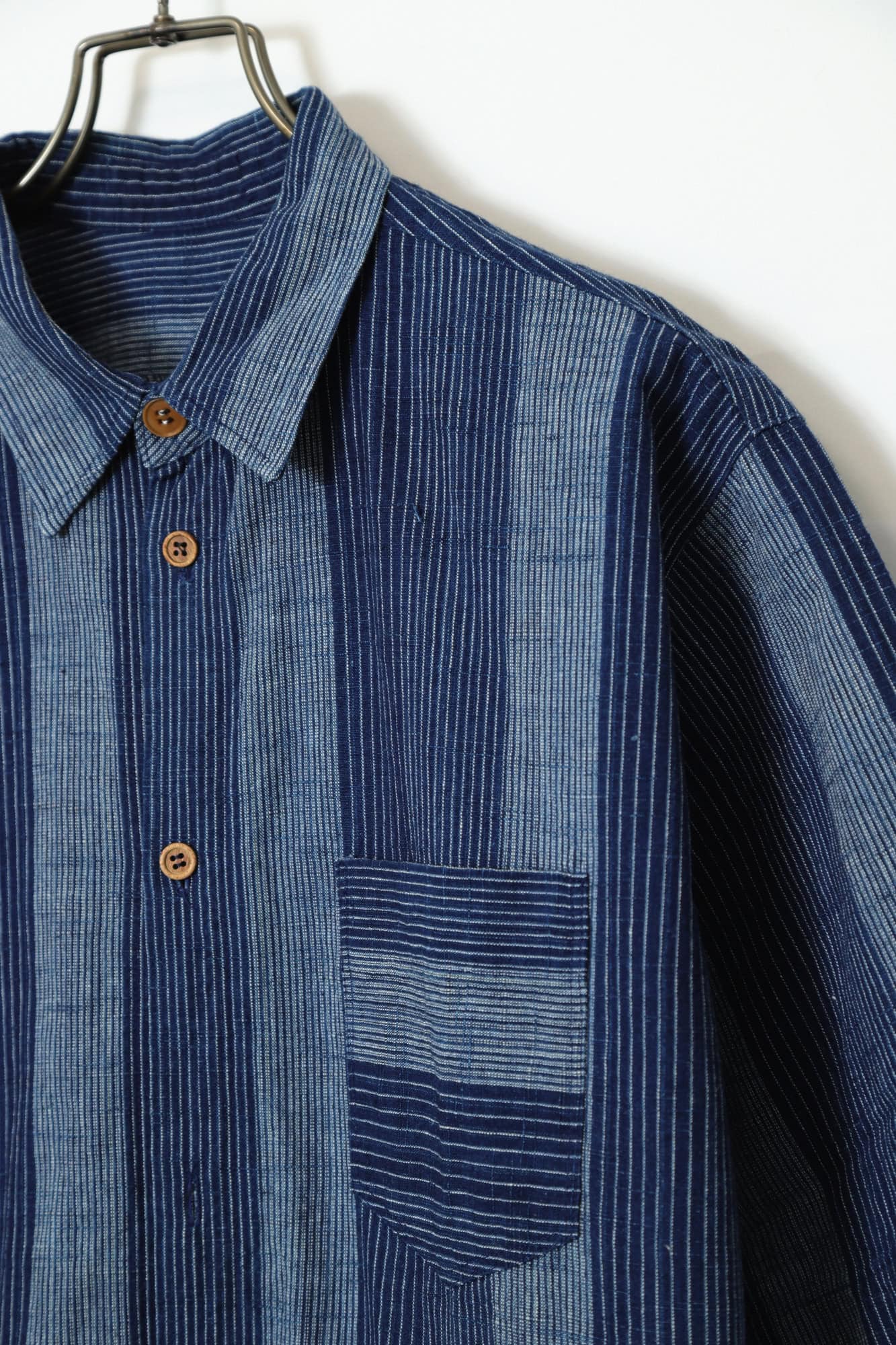 VINTAGE STRIPE PRINTED SHIRT/XL - 画像 (3)