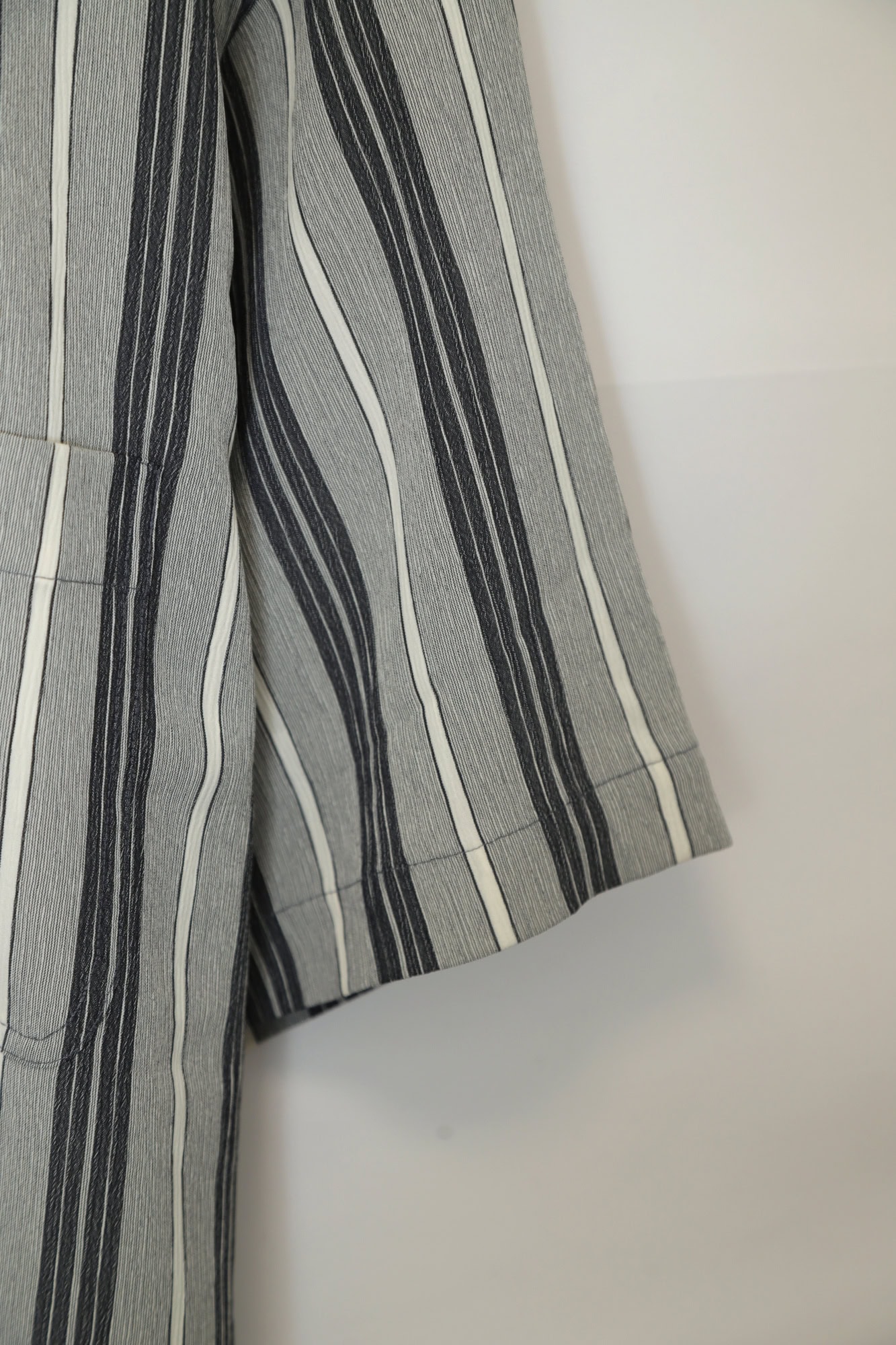 VINTAGE STRIPE PRINTED SHIRT/XL - 画像 (4)