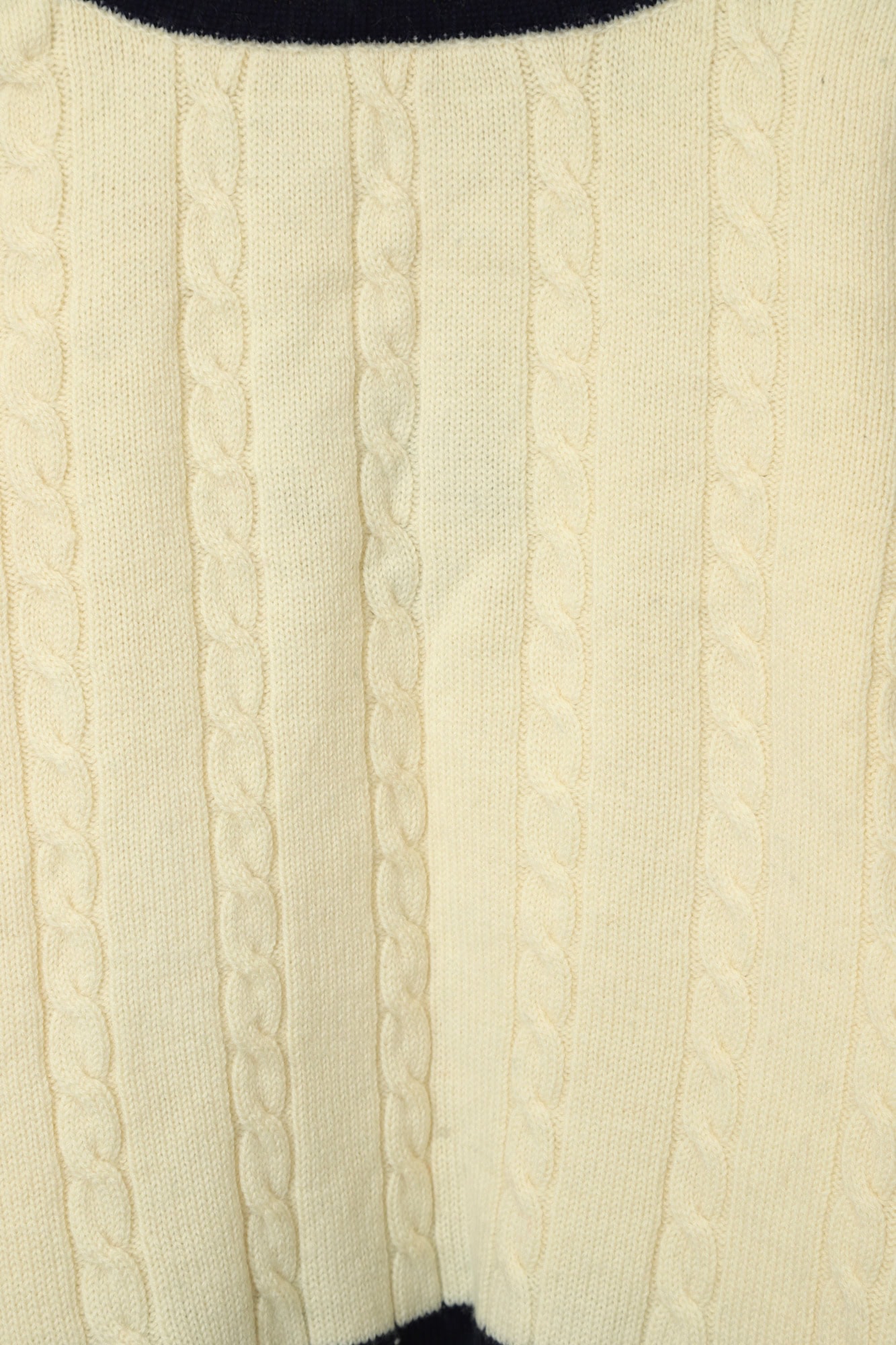 VINTAGE CABLE KNIT SWEATER/XL - 画像 (12)