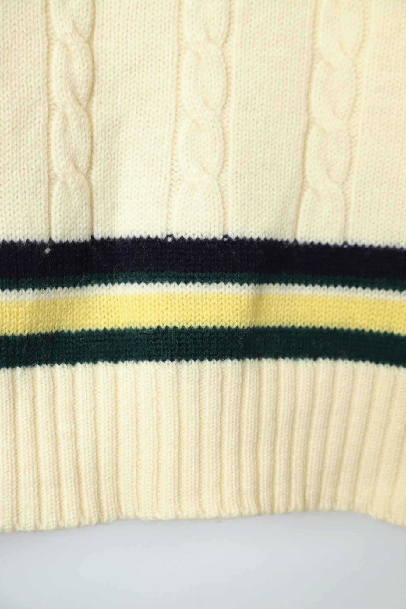 VINTAGE CABLE KNIT SWEATER/XL - 画像 (13)
