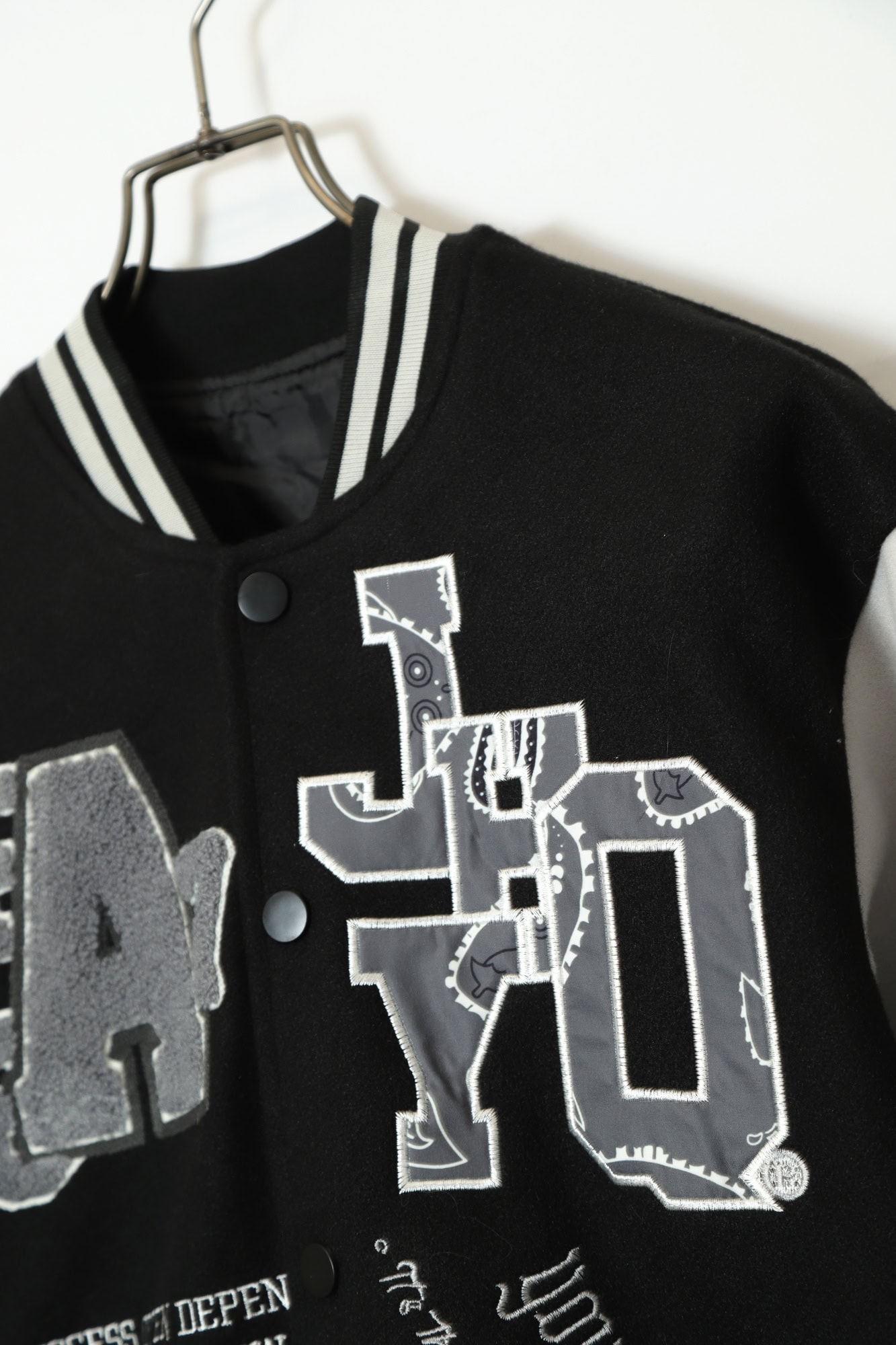 VINTAGE PRINTED STADIUM JACKET/XL - 画像 (3)
