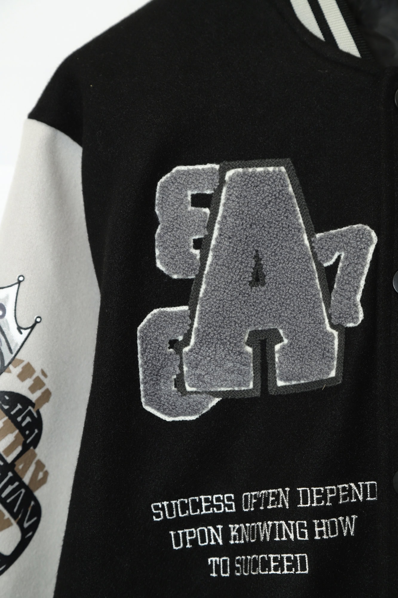 VINTAGE PRINTED STADIUM JACKET/XL - 画像 (4)