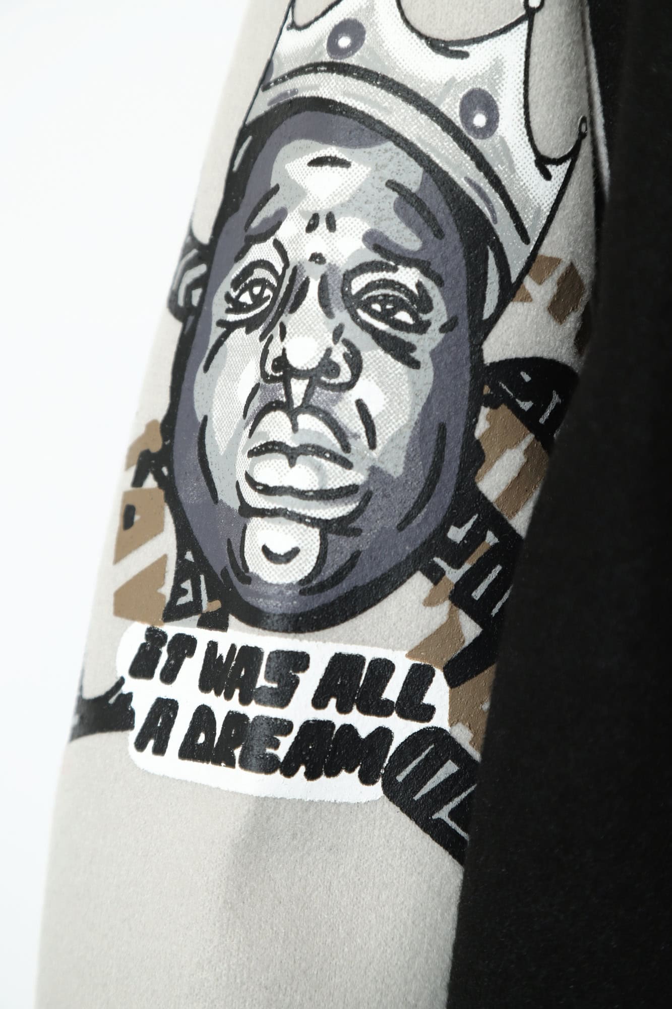 VINTAGE PRINTED STADIUM JACKET/XL - 画像 (7)