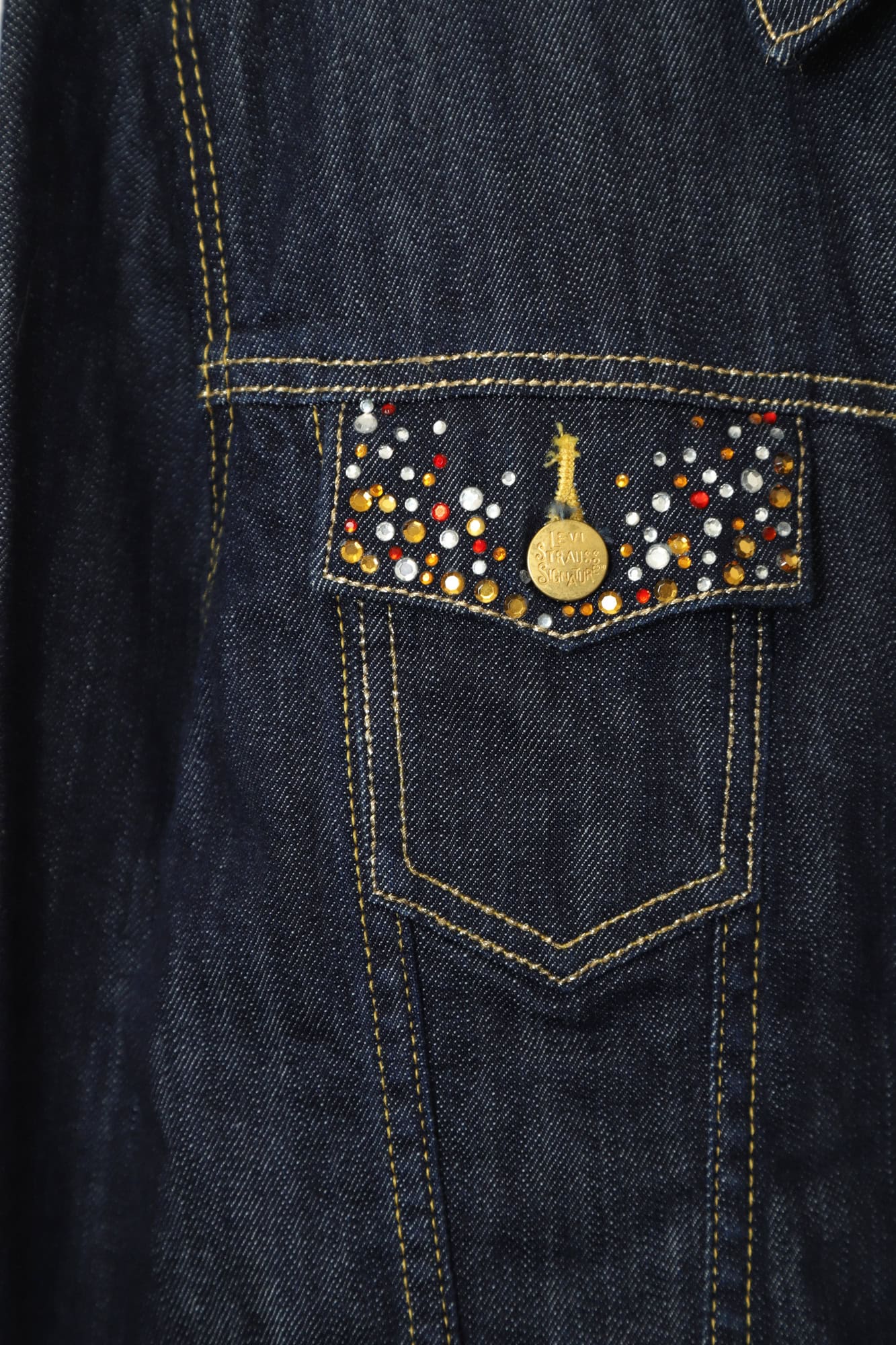 USED LEVI'S DENIM JACKET/M - 画像 (4)