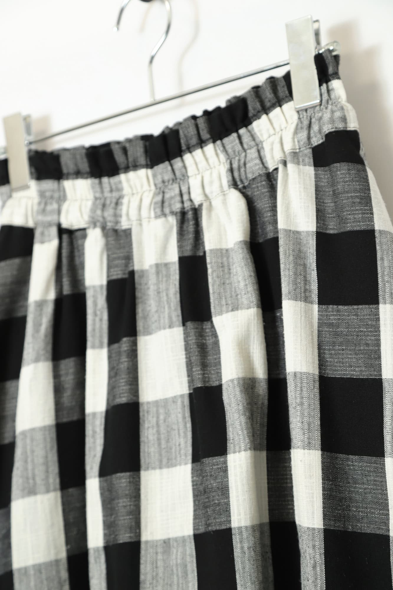 VINTAGE CHECK SKIRT/W70 - 画像 (3)