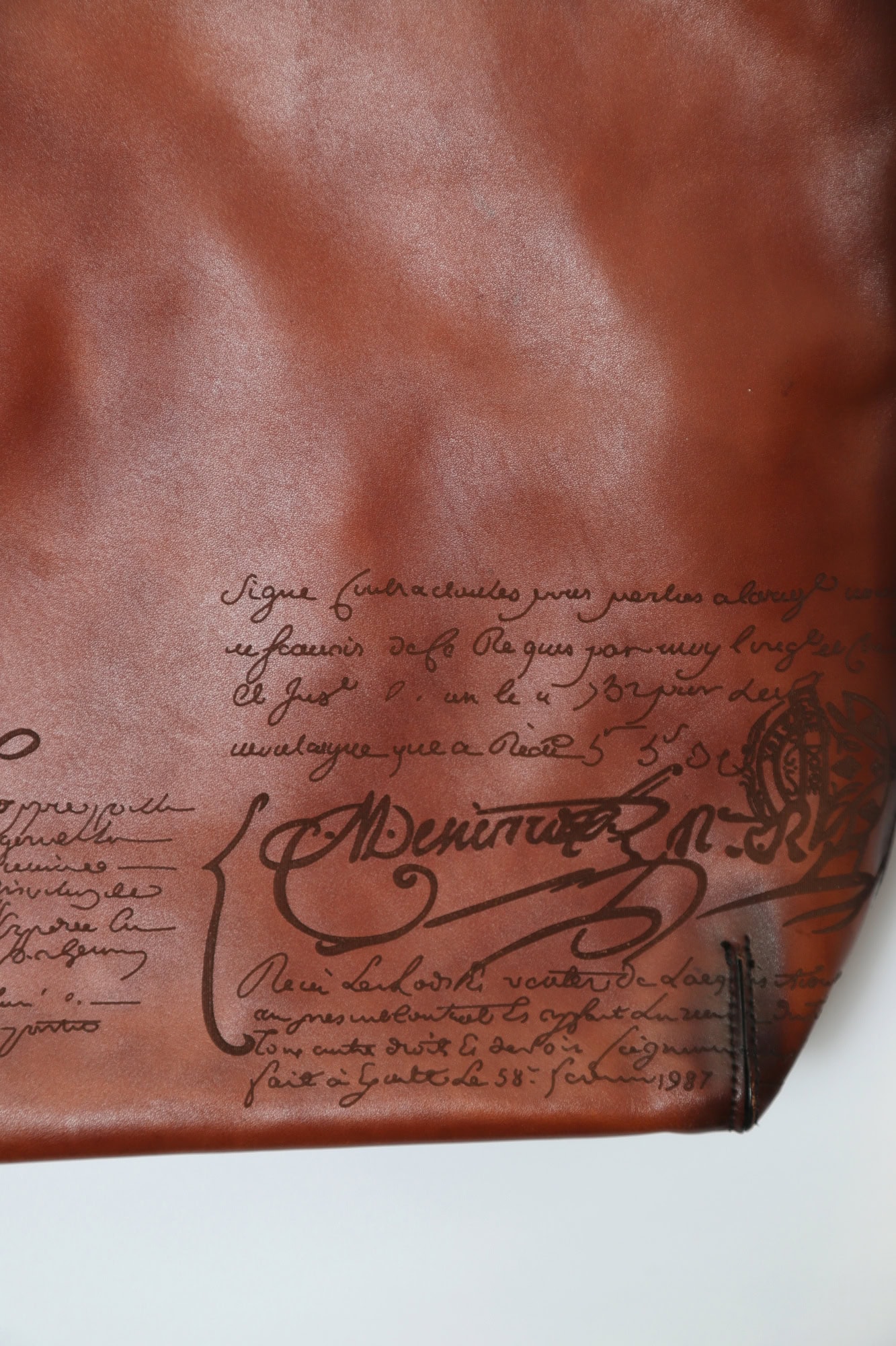 USED LEATHER BAG/F - 画像 (4)