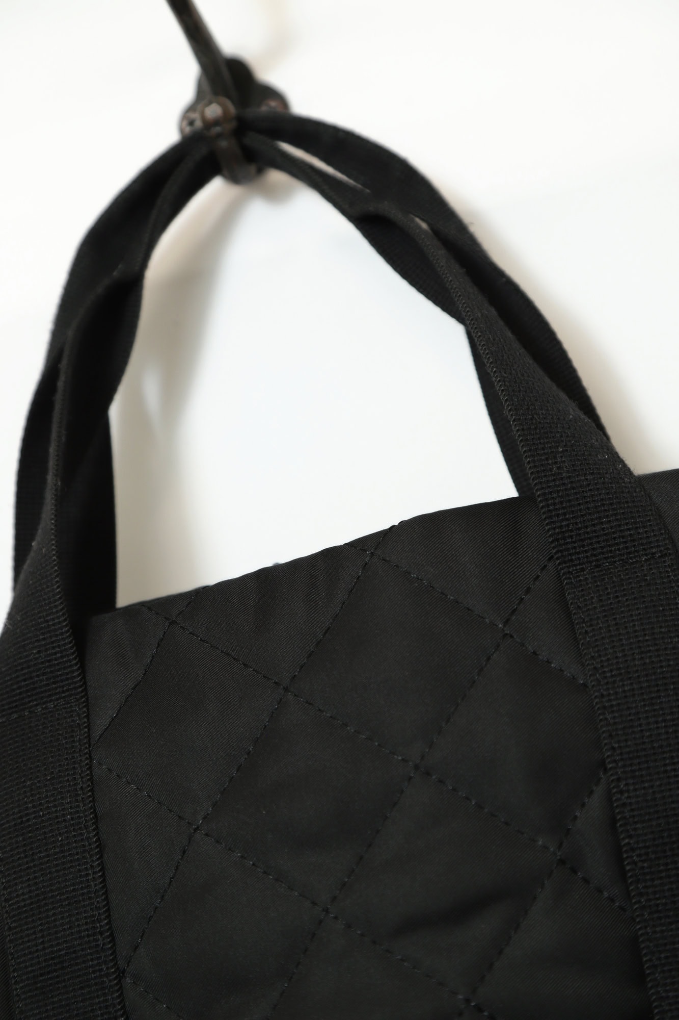 USED MARY QUANT QUILTING HAND BAG/F - 画像 (9)