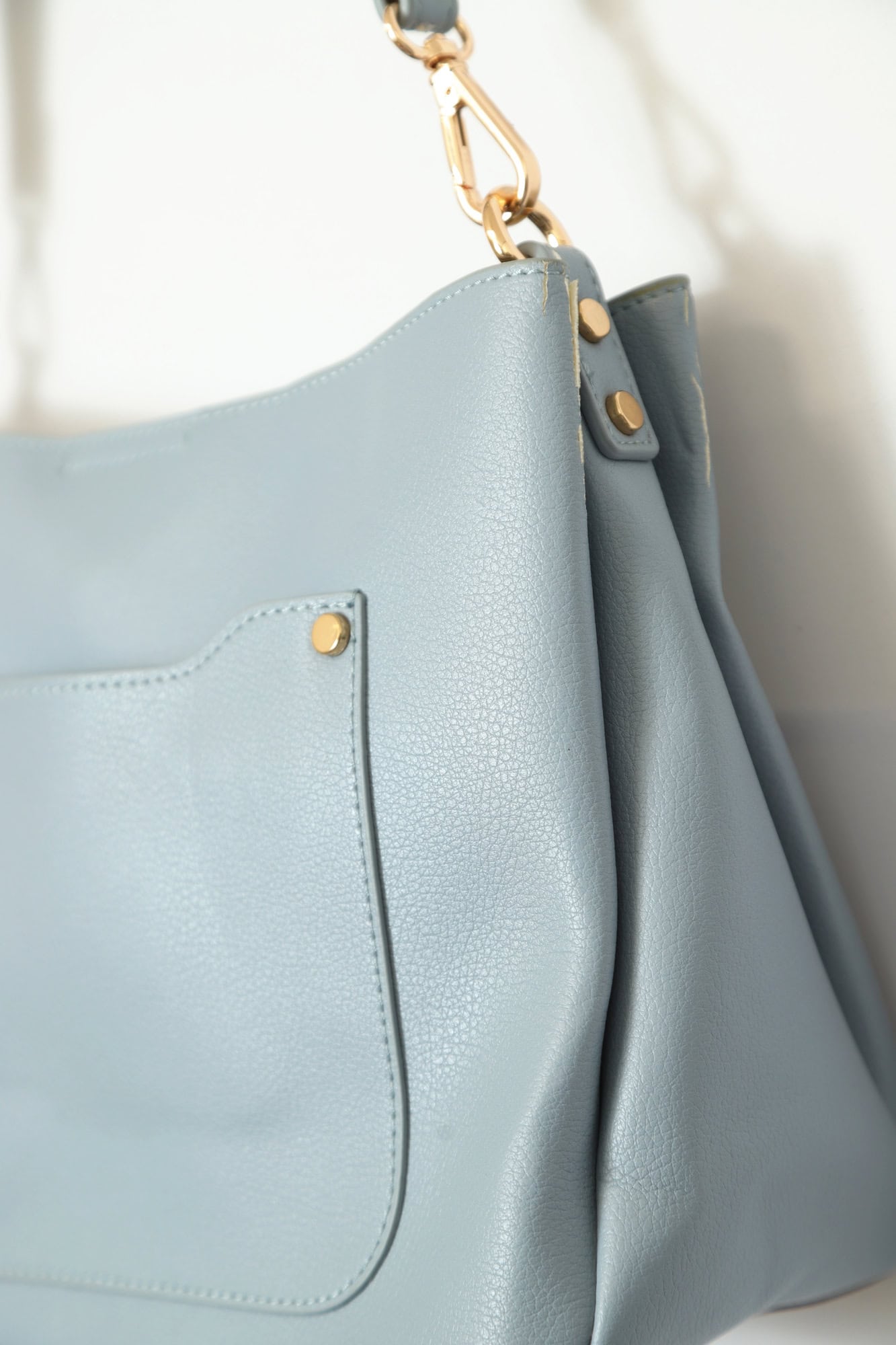 USED LEATHER HAND BAG/F - 画像 (5)