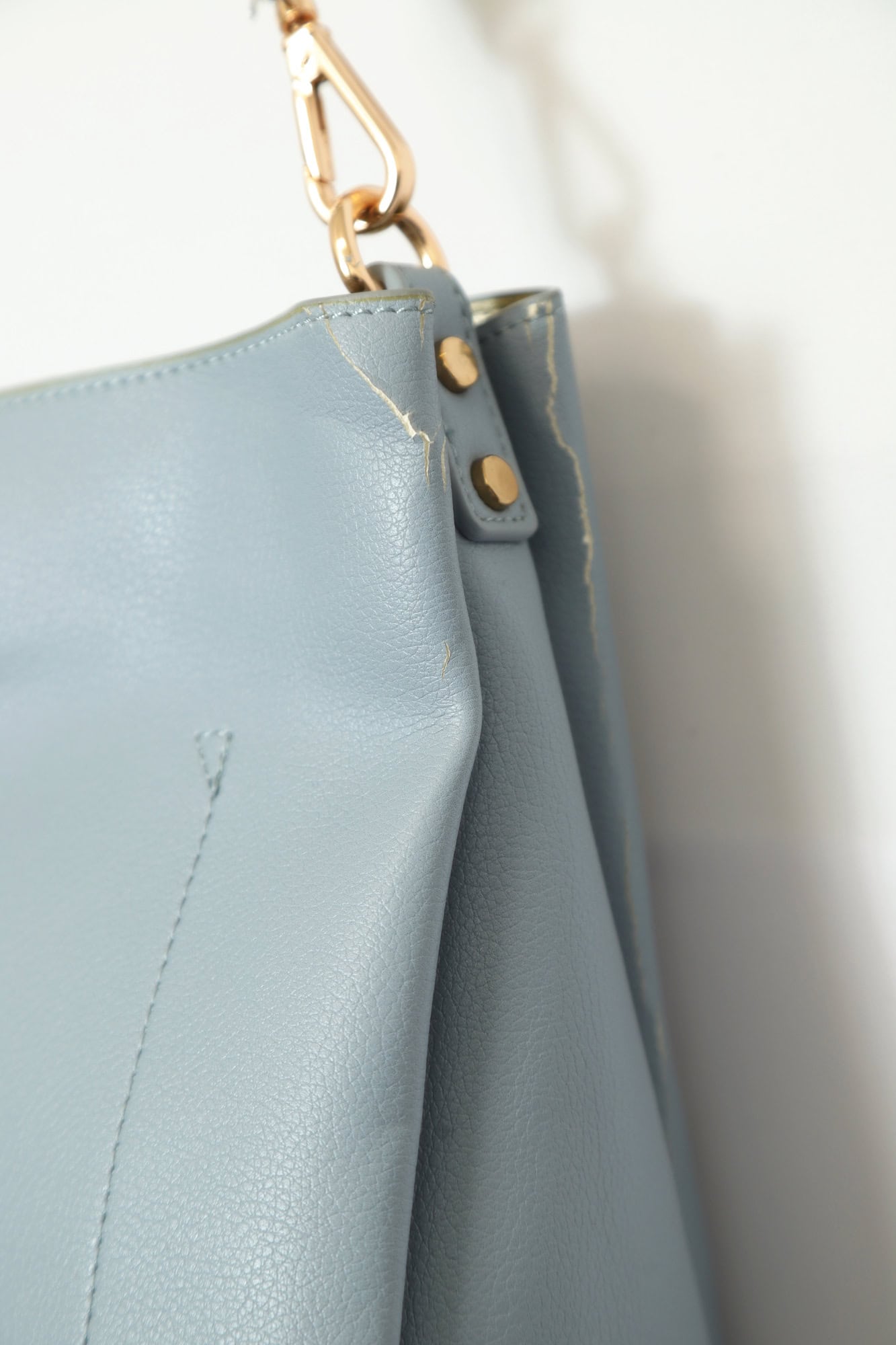 USED LEATHER HAND BAG/F - 画像 (9)