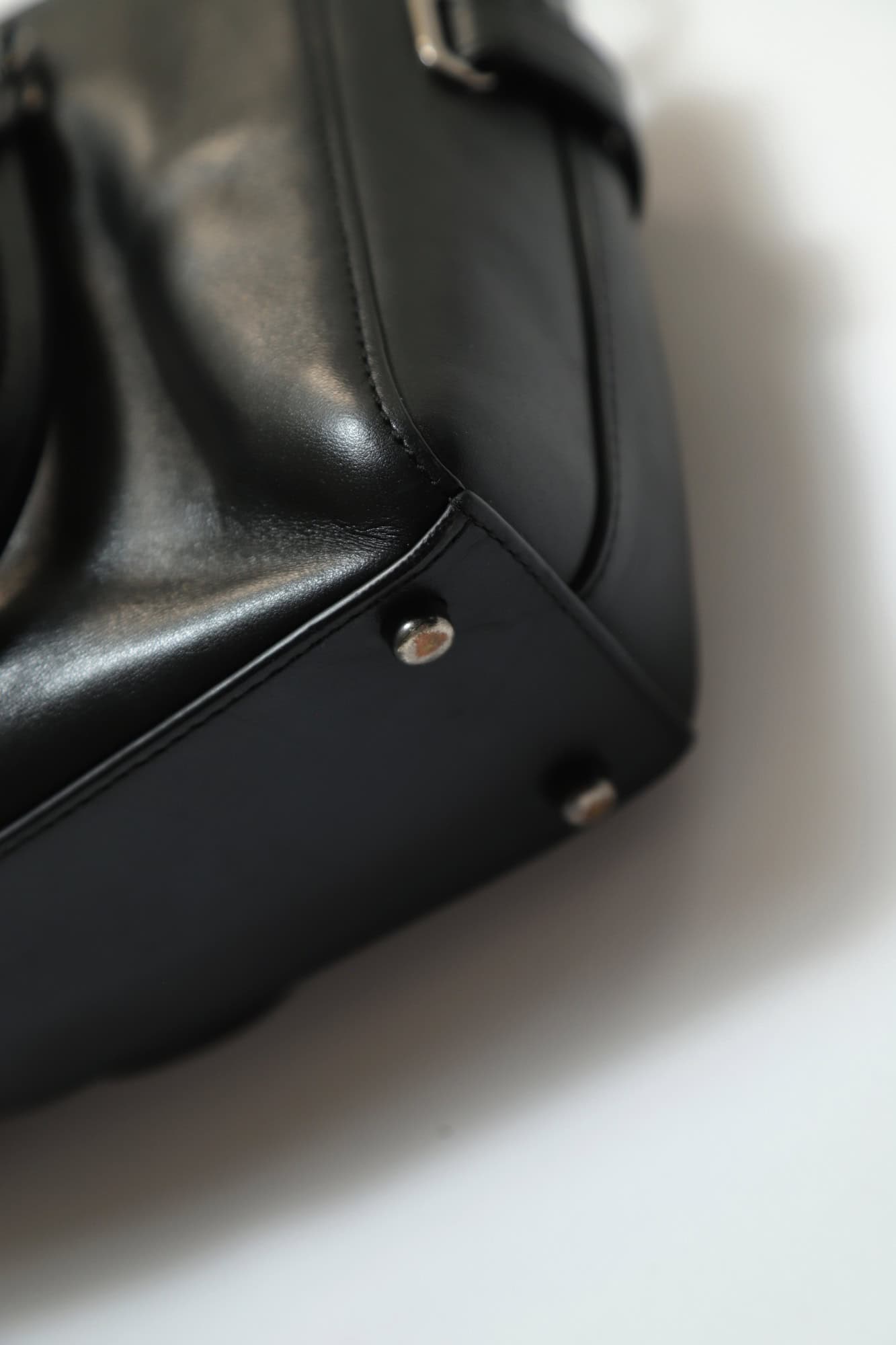 USED COACH LEATHER HAND BAG/F - 画像 (12)
