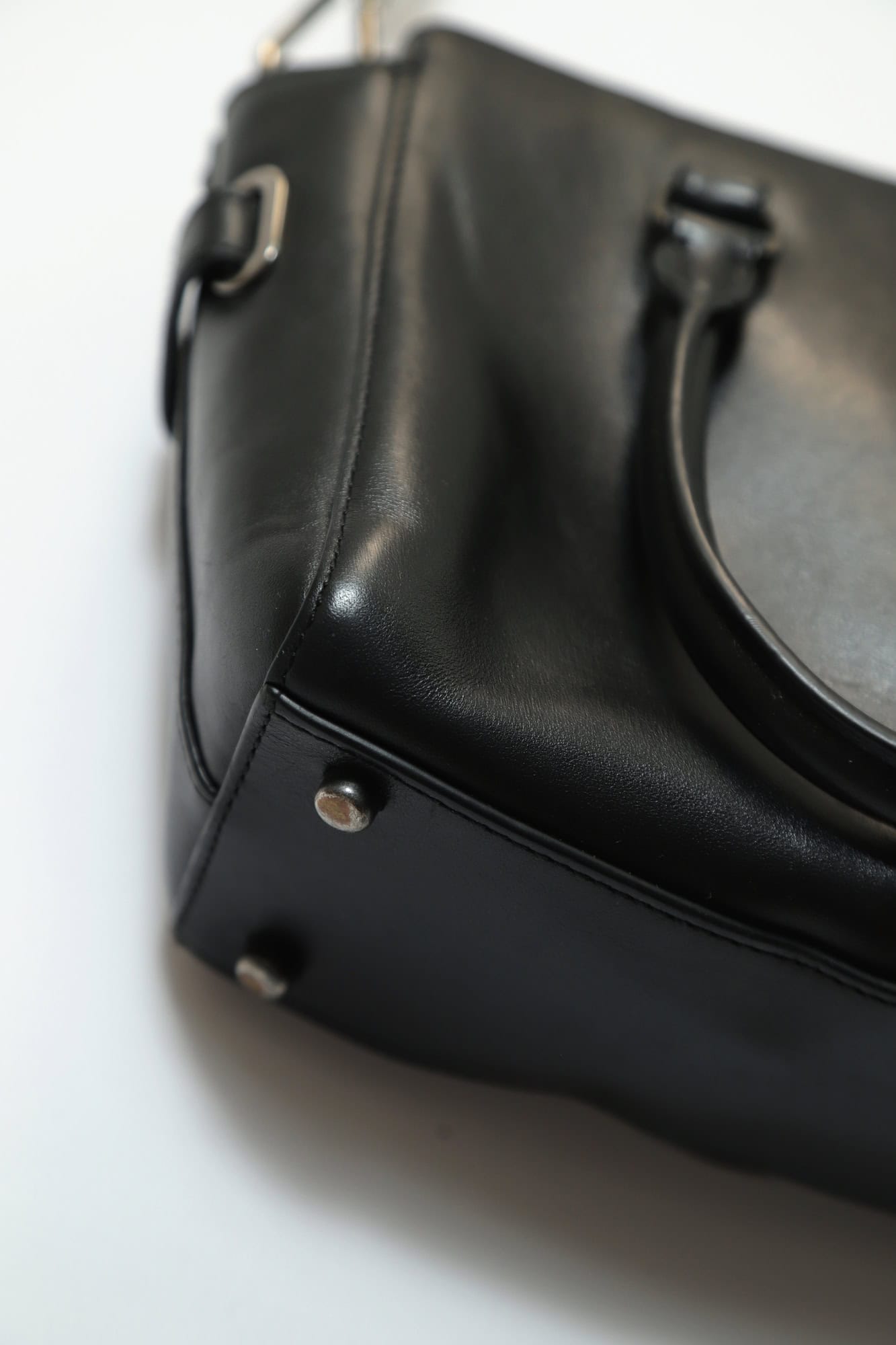 USED COACH LEATHER HAND BAG/F - 画像 (13)