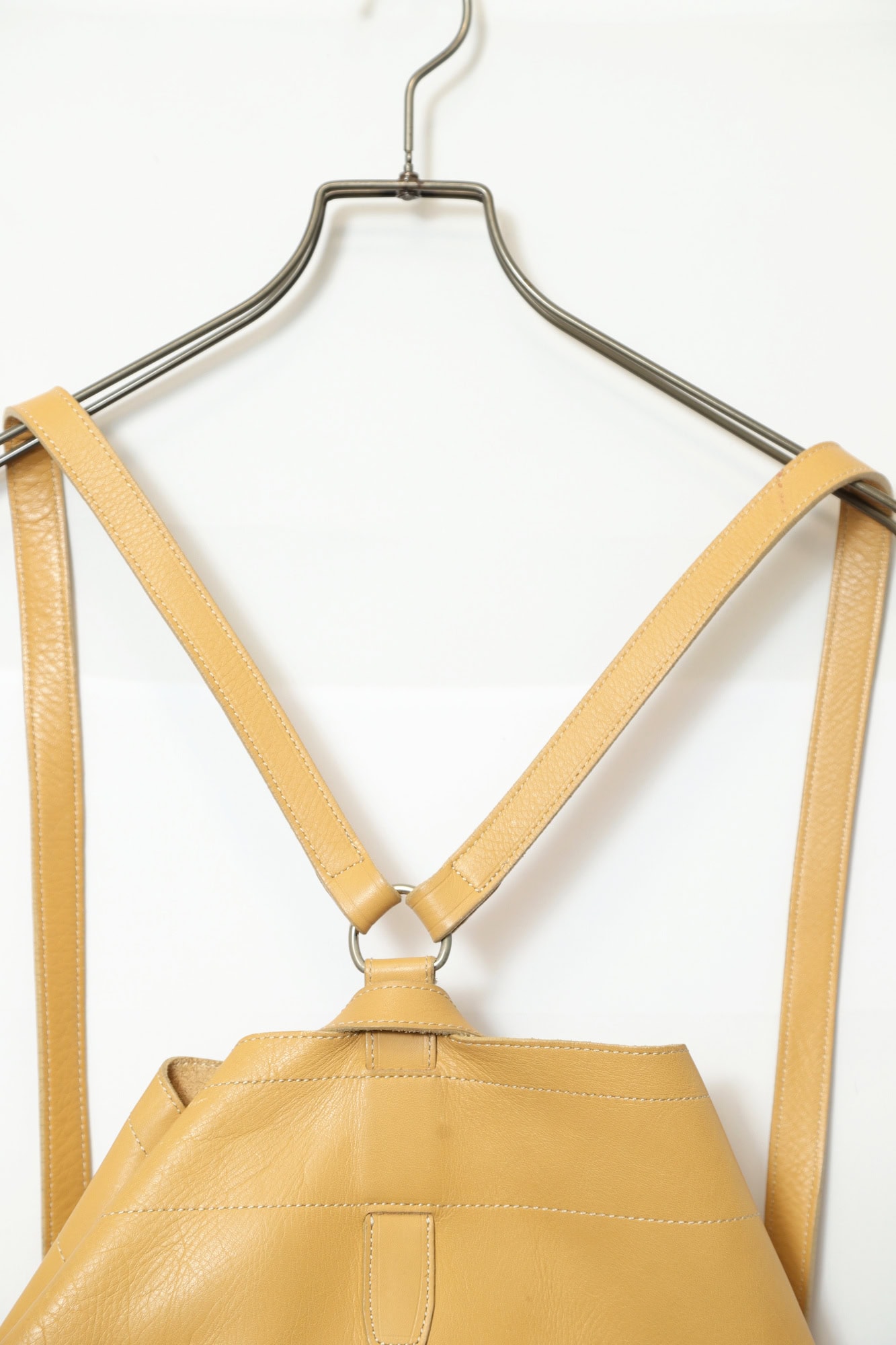 Alternative view of VINTAGE LEATHER BACKPACK/F