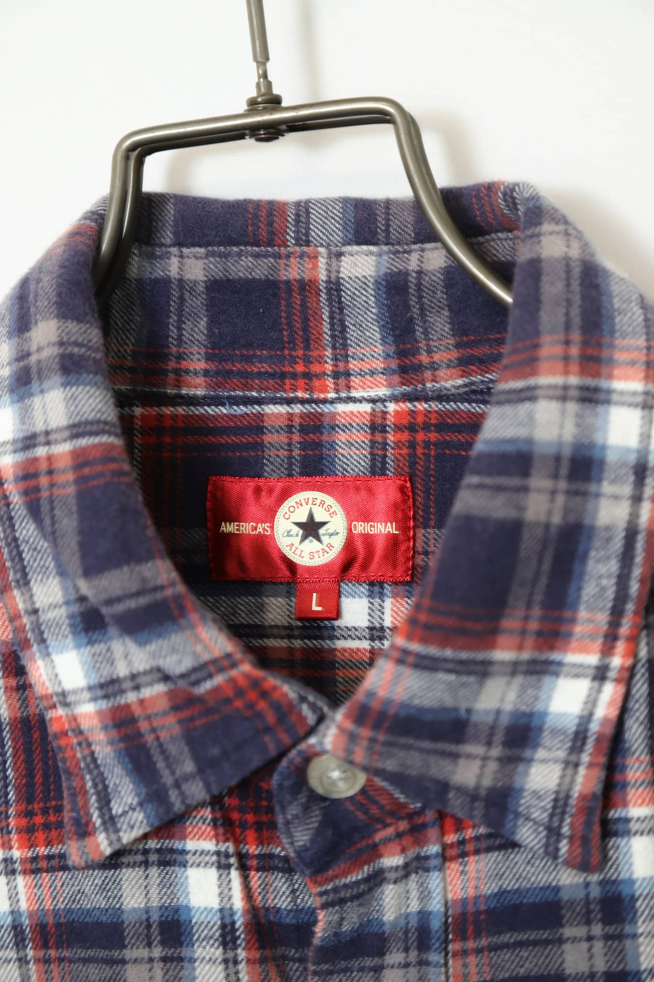 USED CONVERSE CHECK SHIRT/L - 画像 (3)