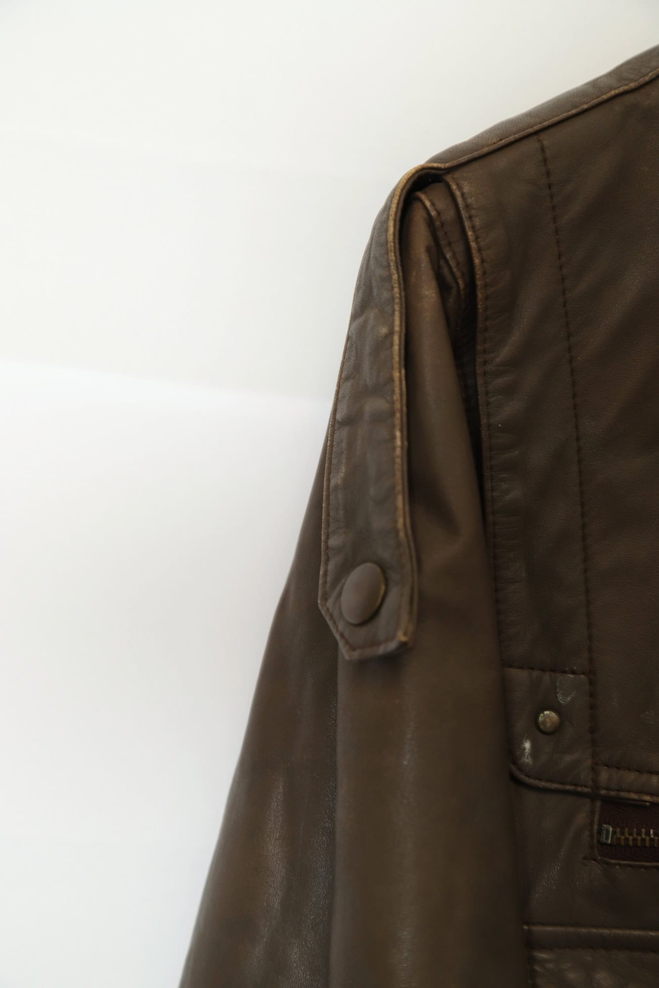 VINTAGE LEATHER JACKET/M - 画像 (9)
