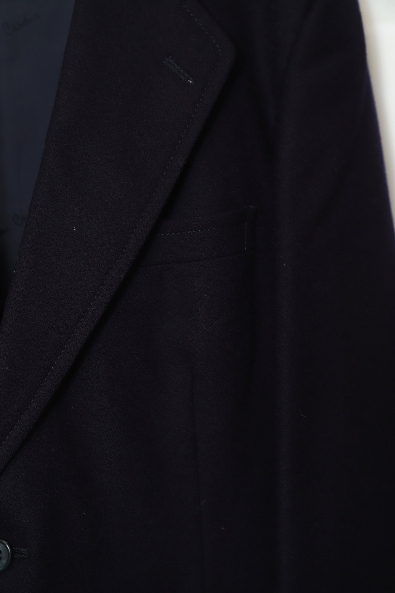 USED PIERRE CARDIN DOUBLE WOOL TAILORED JACKET/L - 画像 (4)