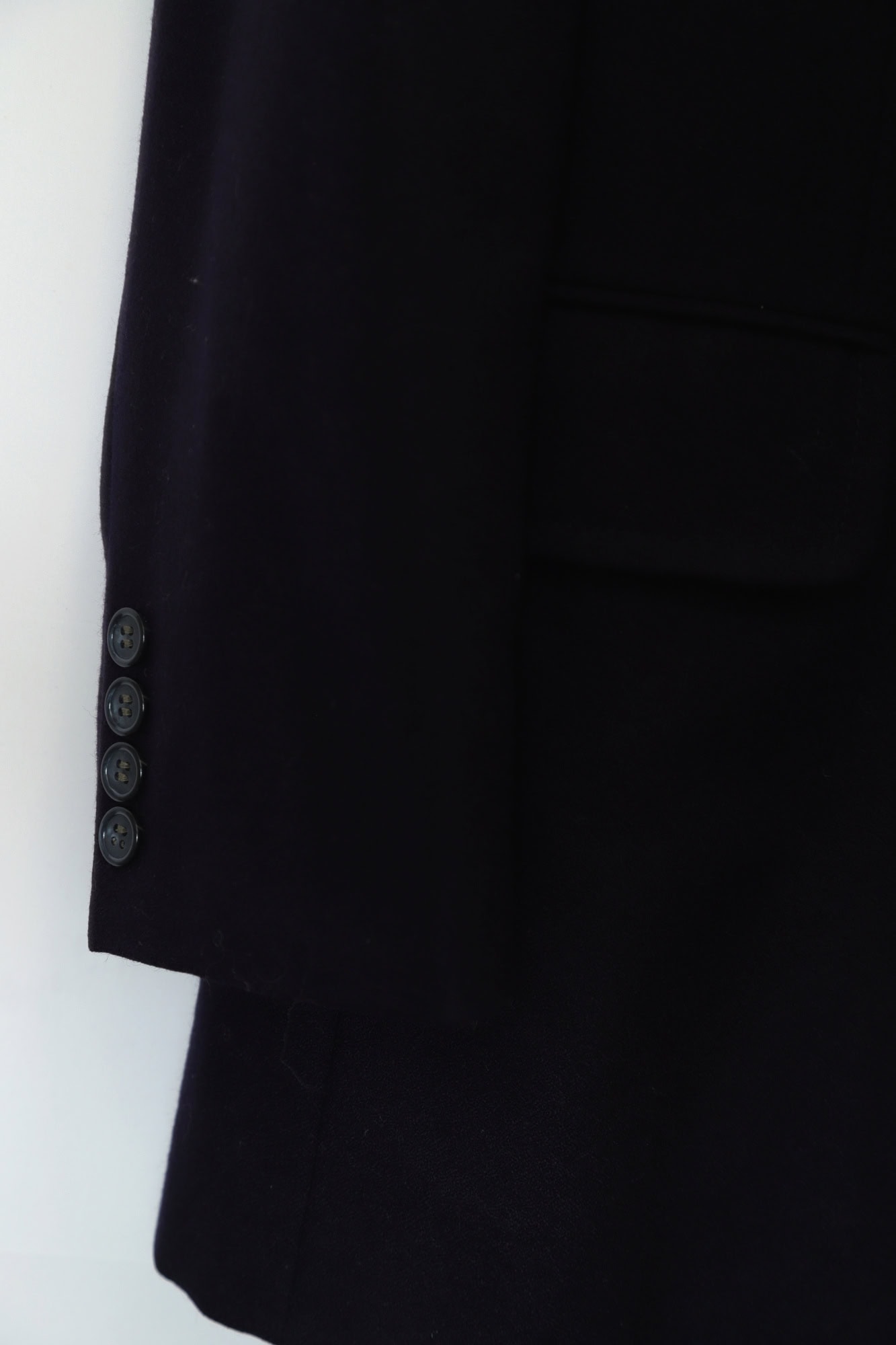 USED PIERRE CARDIN DOUBLE WOOL TAILORED JACKET/L - 画像 (6)