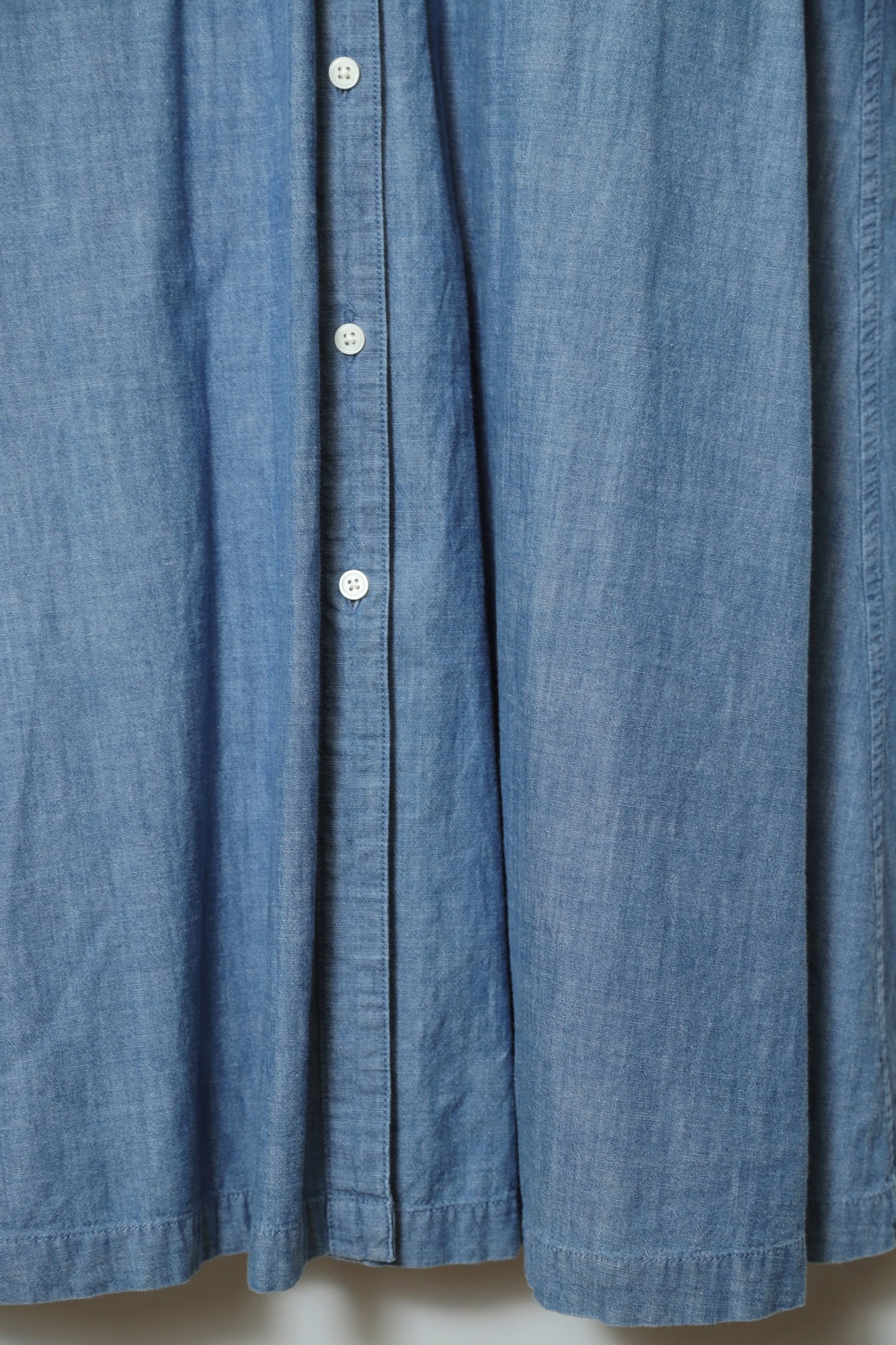 VINTAGE CHAMBRAY ONEPIECE SHIRT/L - 画像 (7)