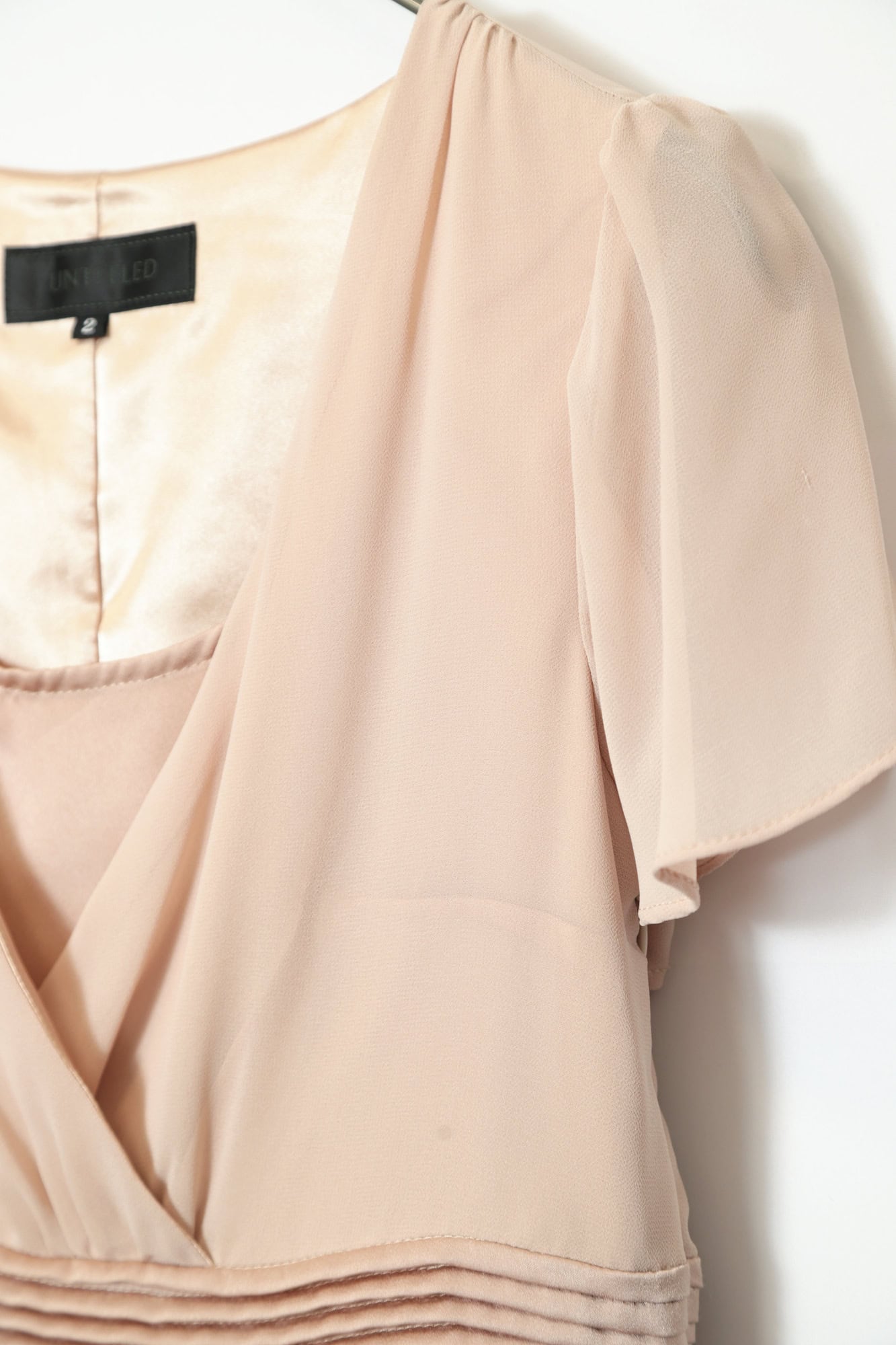 USED PLEATED DRESS ONEPIECE/M - 画像 (3)