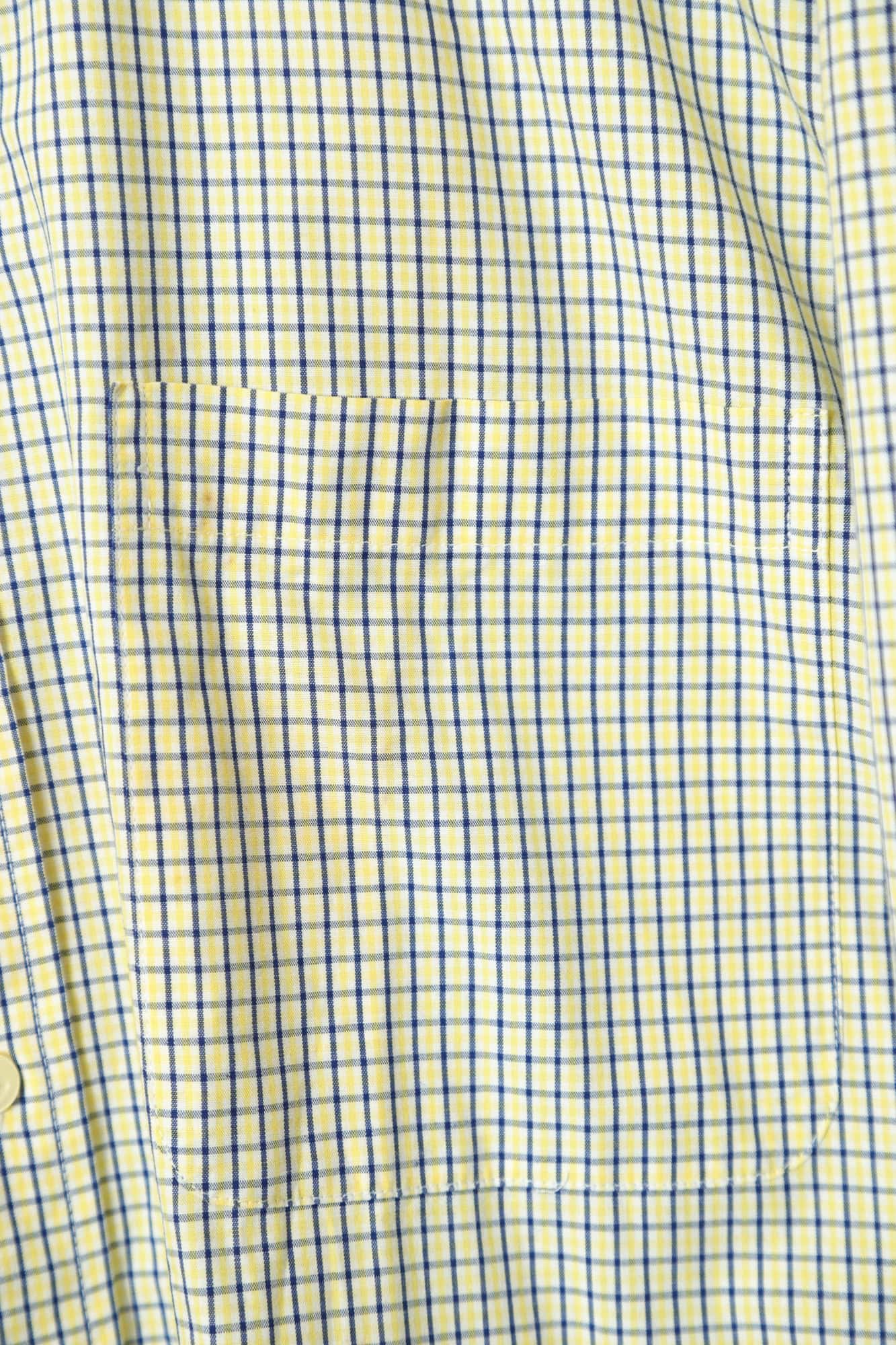 VINTAGE CHECK BUTTON DOWN SHIRT/XL - 画像 (3)
