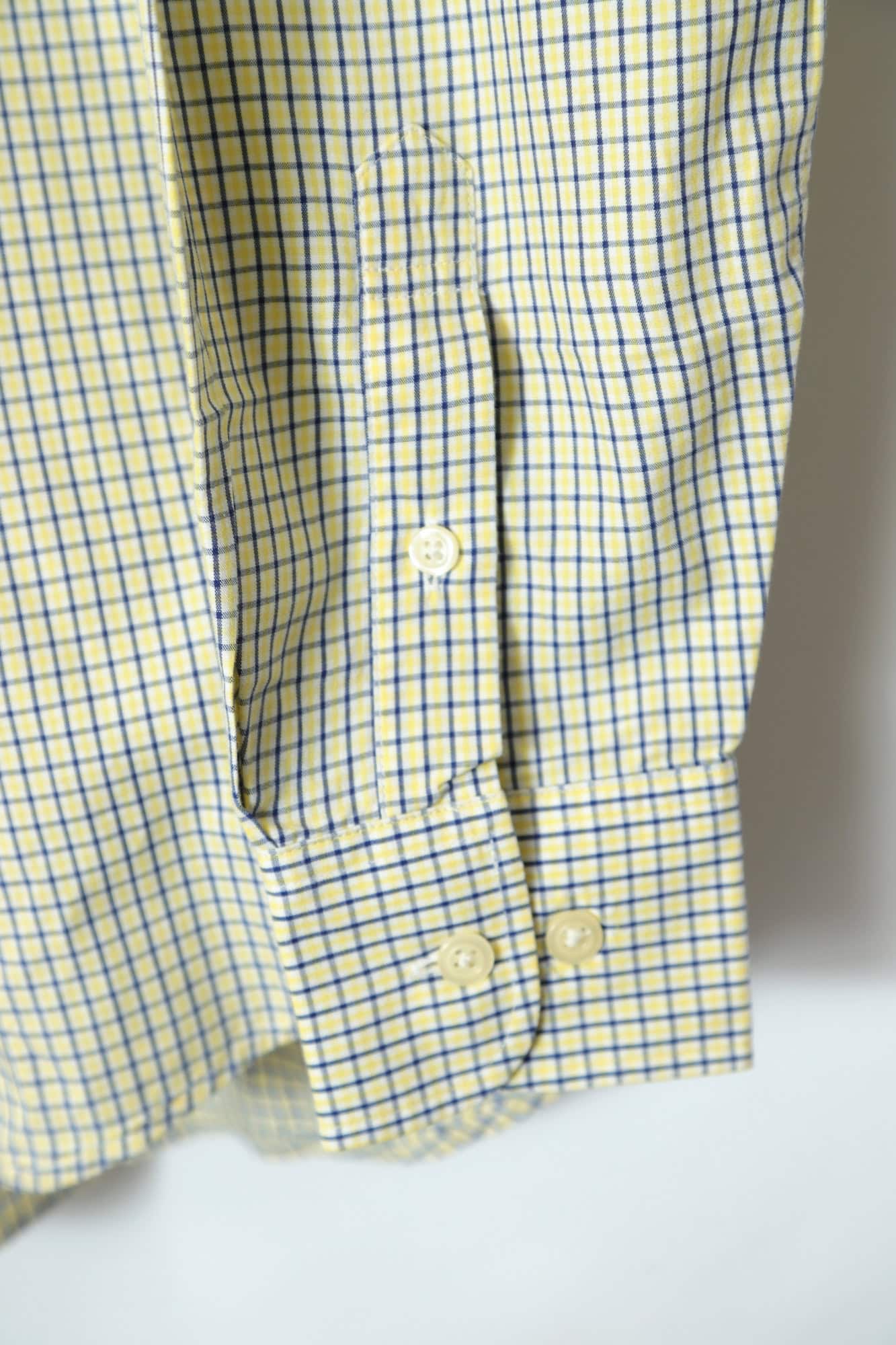 VINTAGE CHECK BUTTON DOWN SHIRT/XL - 画像 (5)