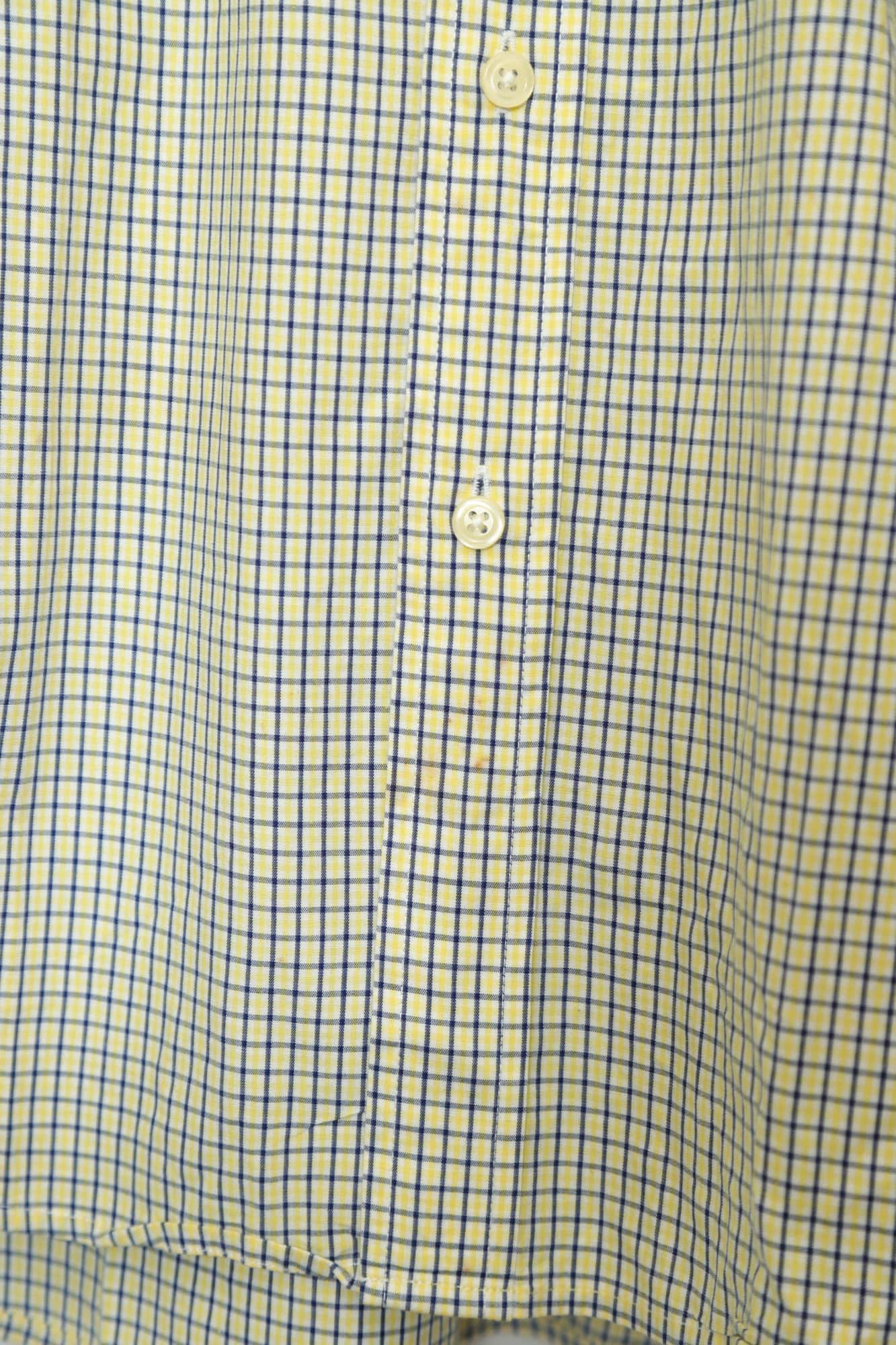 VINTAGE CHECK BUTTON DOWN SHIRT/XL - 画像 (7)