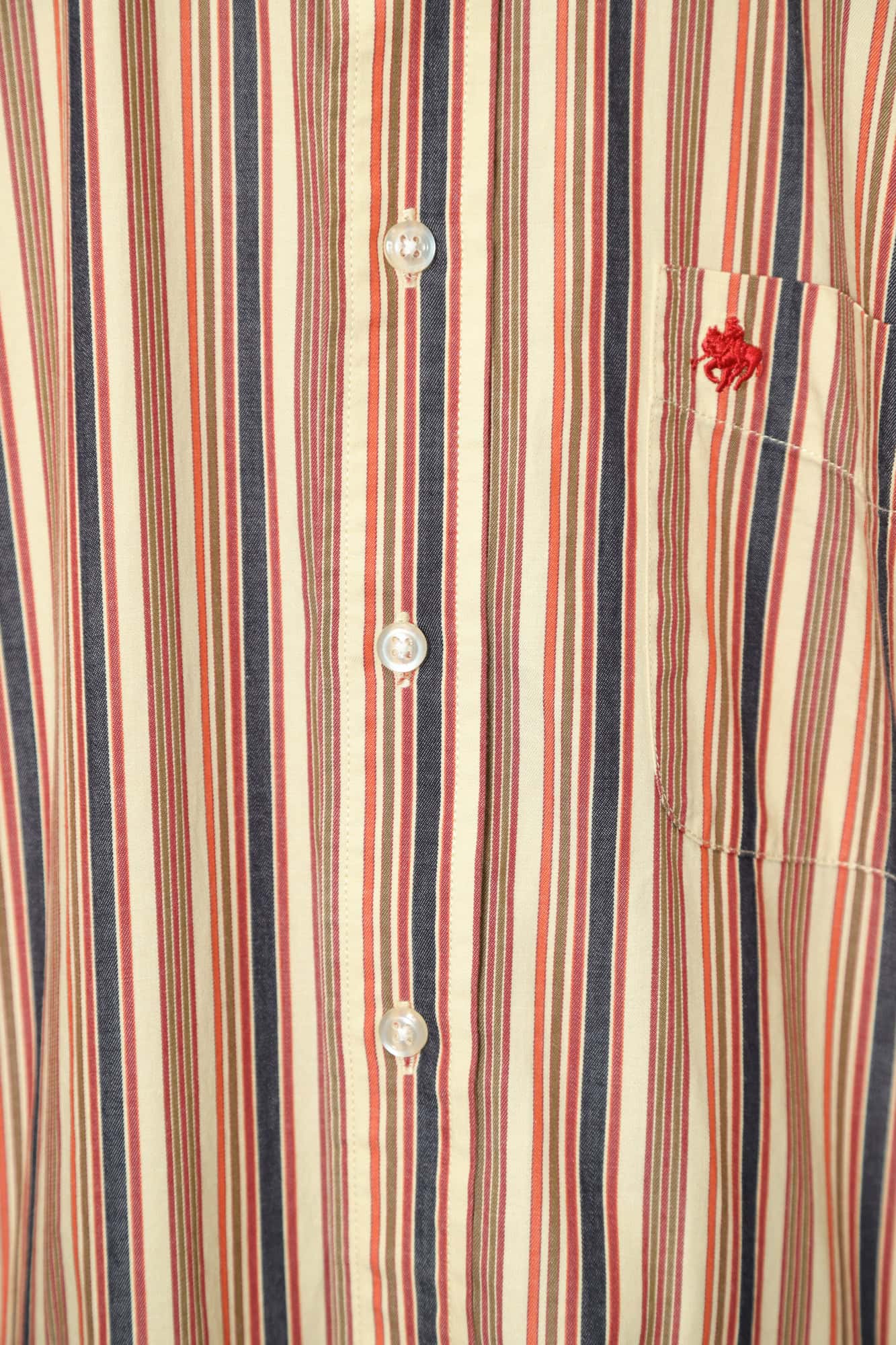 USED POLO CLUB STRIPE SHIRT/M - 画像 (5)