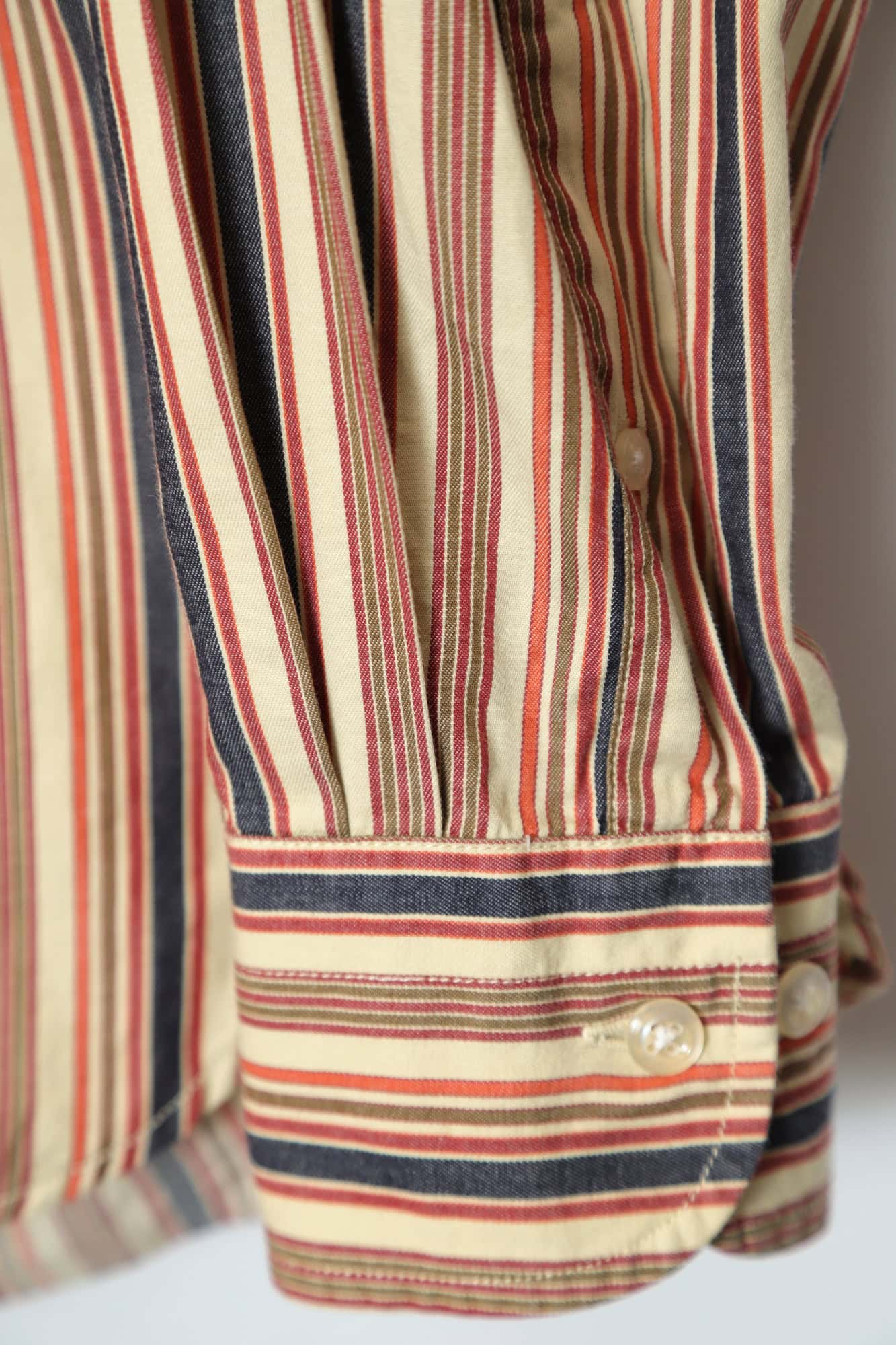 USED POLO CLUB STRIPE SHIRT/M - 画像 (6)