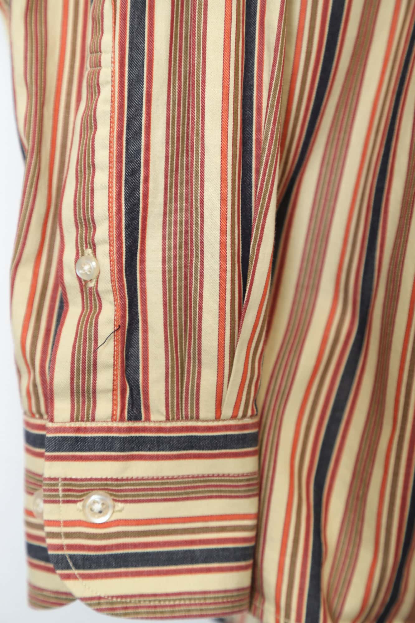 USED POLO CLUB STRIPE SHIRT/M - 画像 (7)