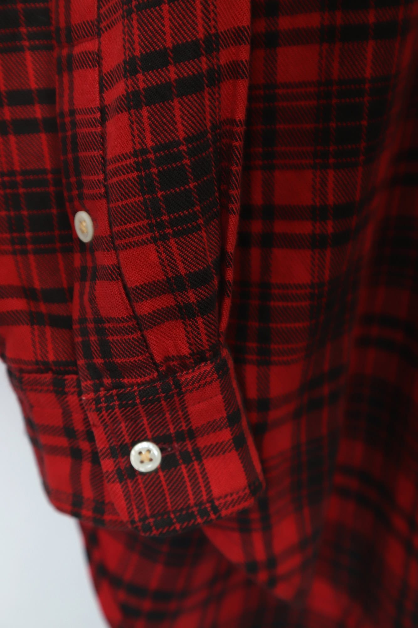 USED POLO RALPH LAUREN CHECK SHIRT/M - 画像 (7)