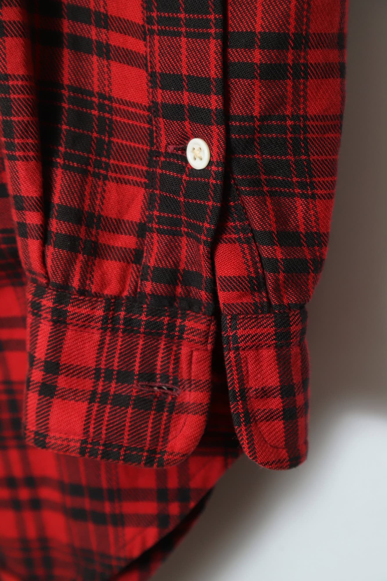 USED POLO RALPH LAUREN CHECK SHIRT/M - 画像 (8)