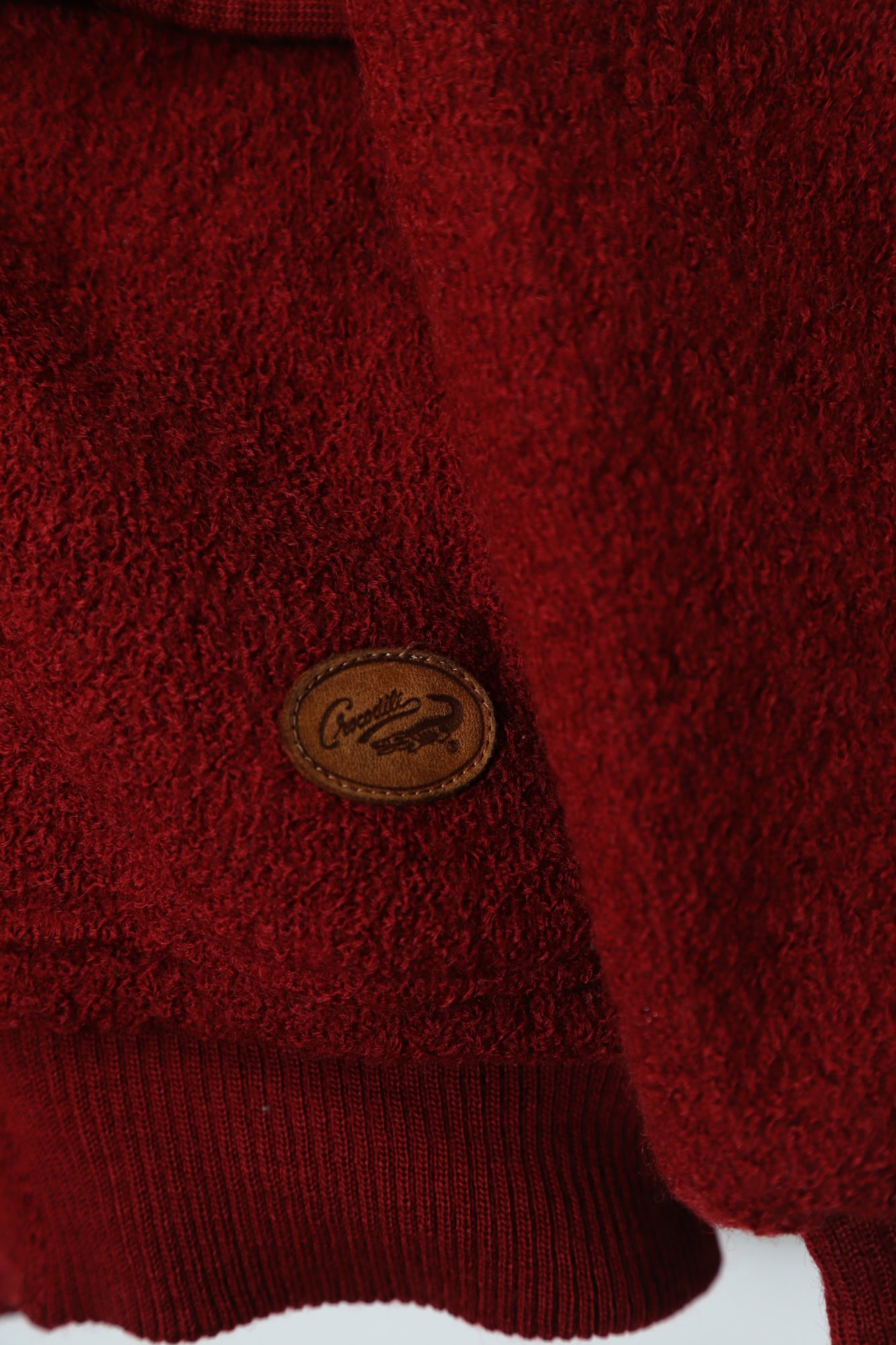 USED KNITTED BOMBER KNIT JACKET/L - 画像 (7)