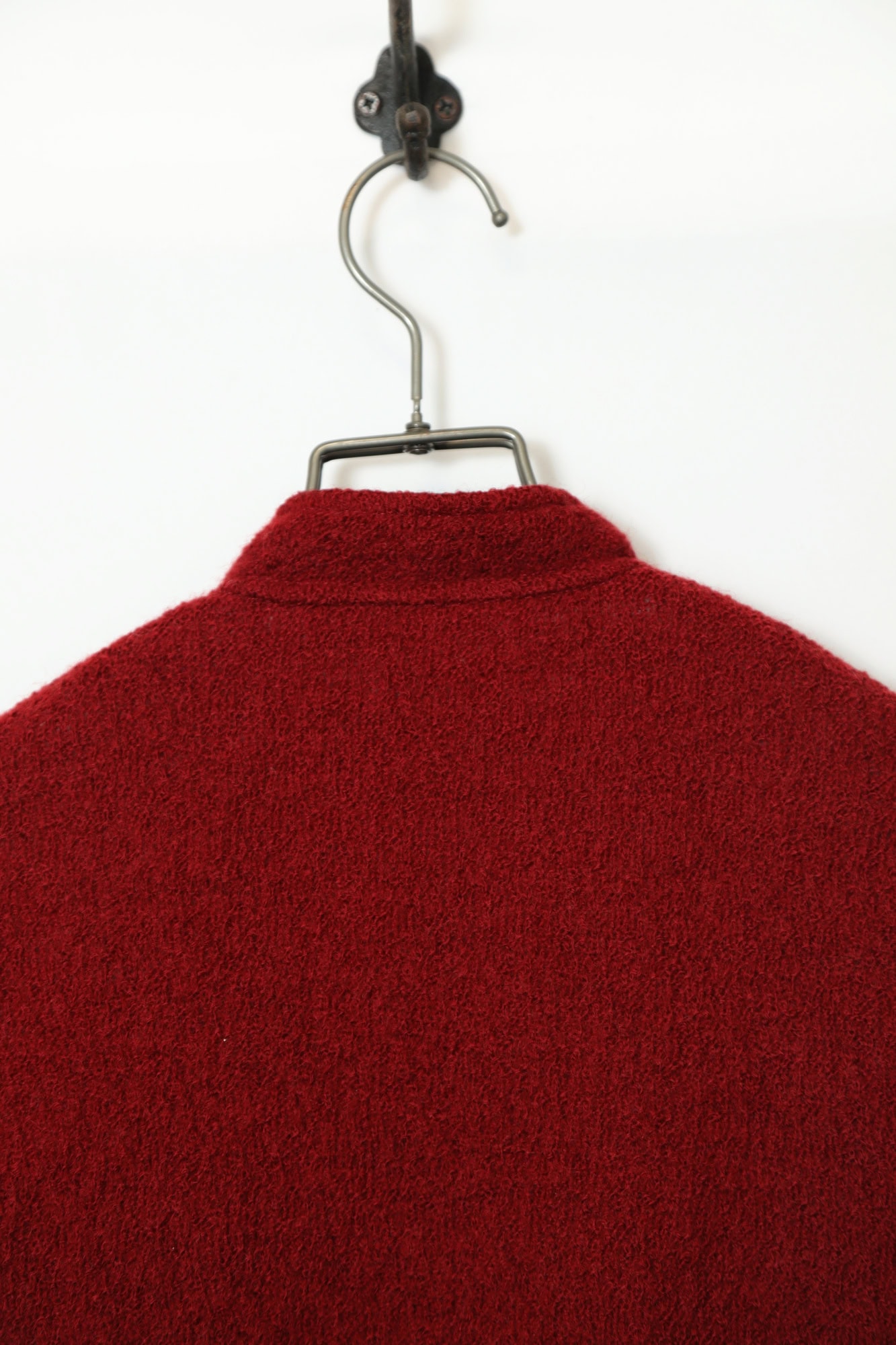 USED KNITTED BOMBER KNIT JACKET/L - 画像 (13)