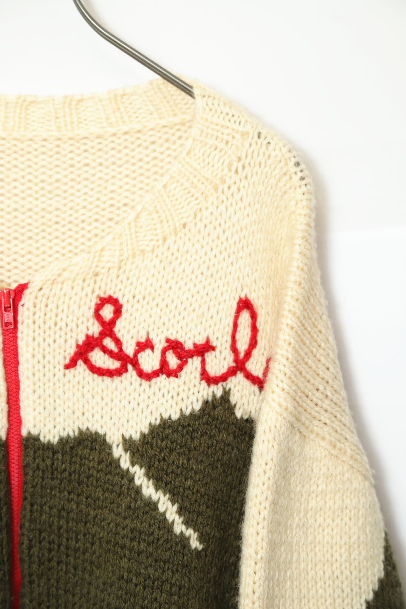 VINTAGE KNIT CARDIGAN/XL - 画像 (3)