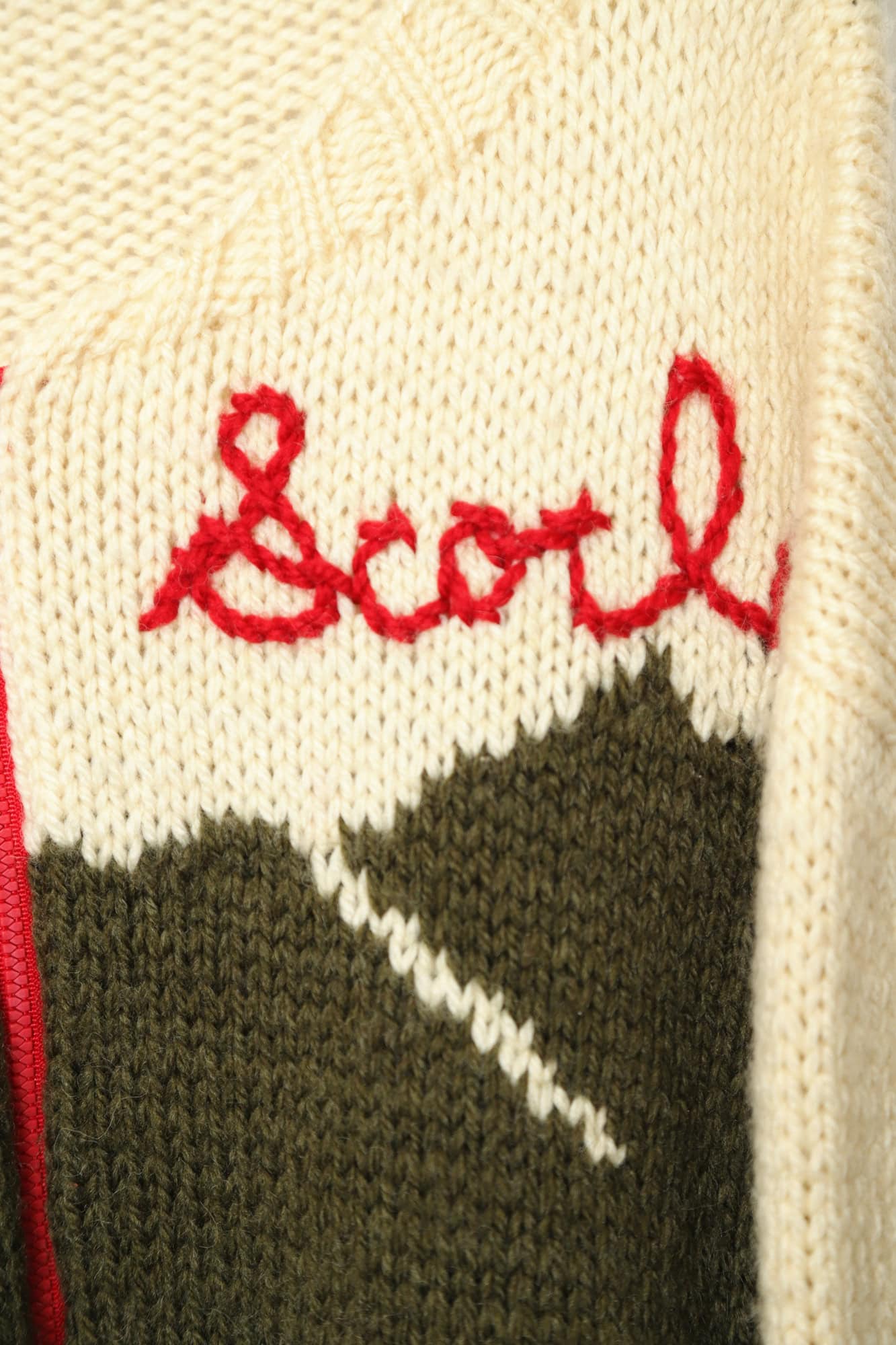 VINTAGE KNIT CARDIGAN/XL - 画像 (5)