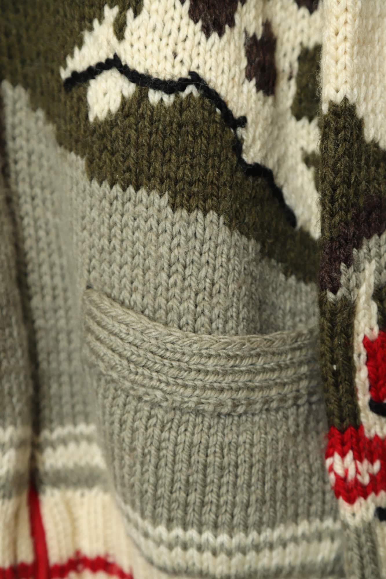 VINTAGE KNIT CARDIGAN/XL - 画像 (8)