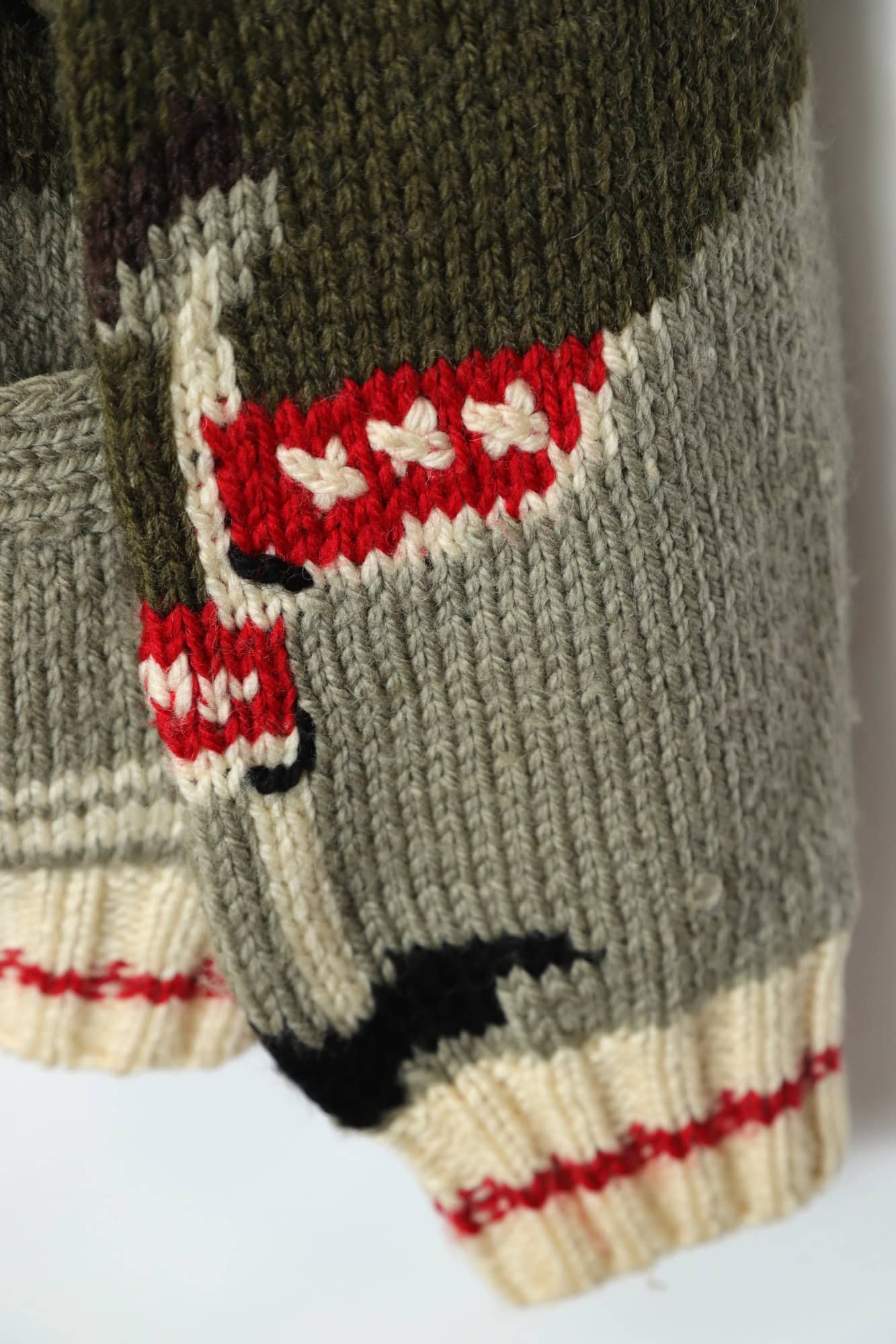 VINTAGE KNIT CARDIGAN/XL - 画像 (9)