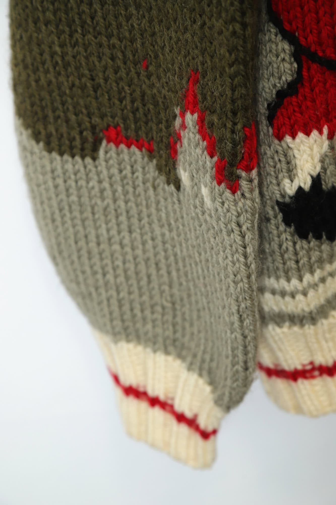 VINTAGE KNIT CARDIGAN/XL - 画像 (10)